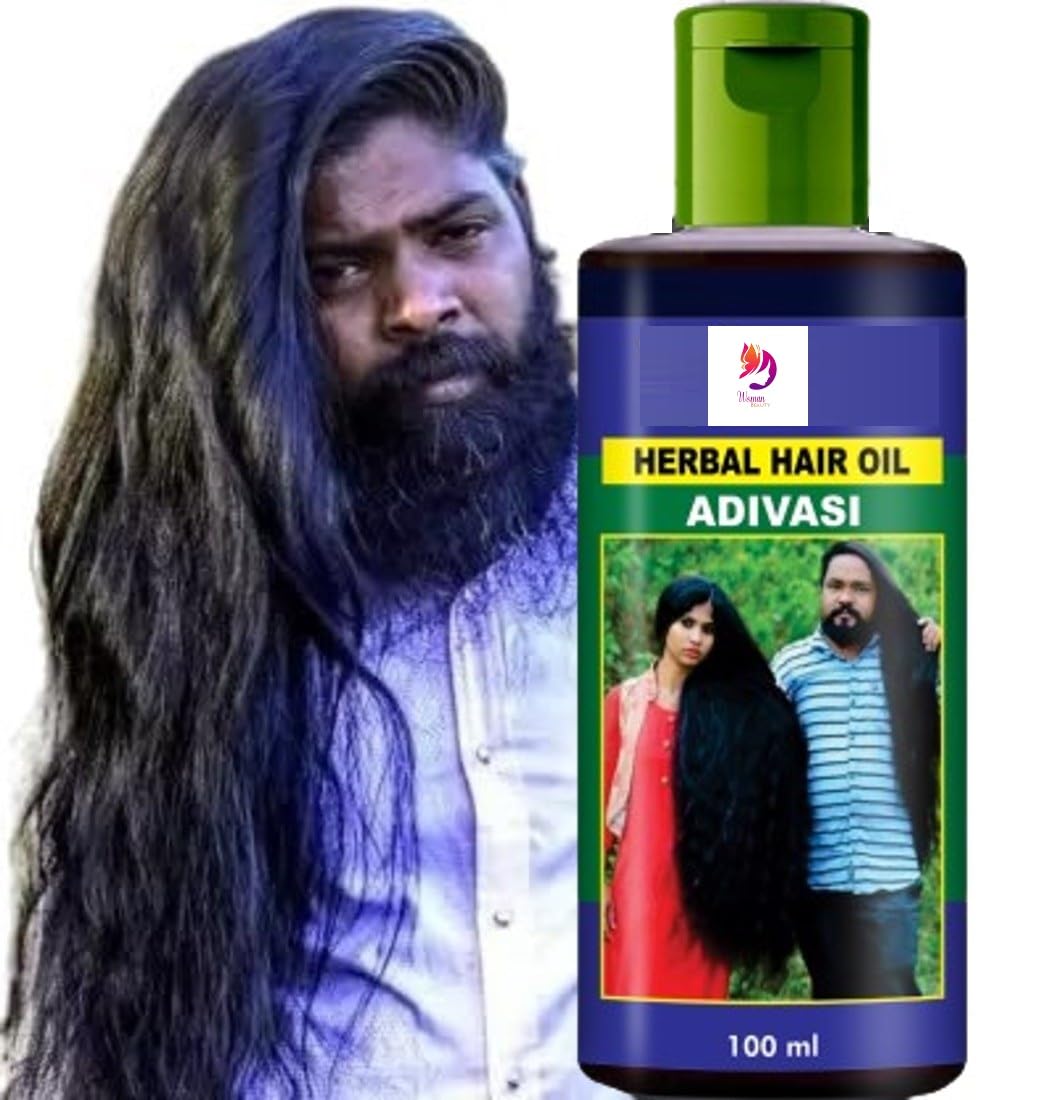 Organic Ayurvedic Herbal Hair Oil for Women - 100ml | Promotes Hair Growth, Reduces Hair Fall & Adds Shine | Perfect for Daily Hair Care & Scalp Massage