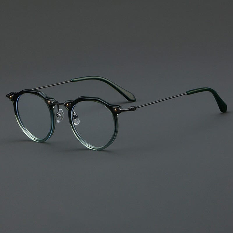 Cort Acetate Titanium Glasses Frame - Lightweight & Durable Eyewear for Men & Women | Perfect for Reading, Driving & Fashion Accessories
