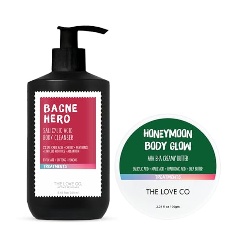 Salicylic Acid Body Wash + AHA+BHA Body Butter