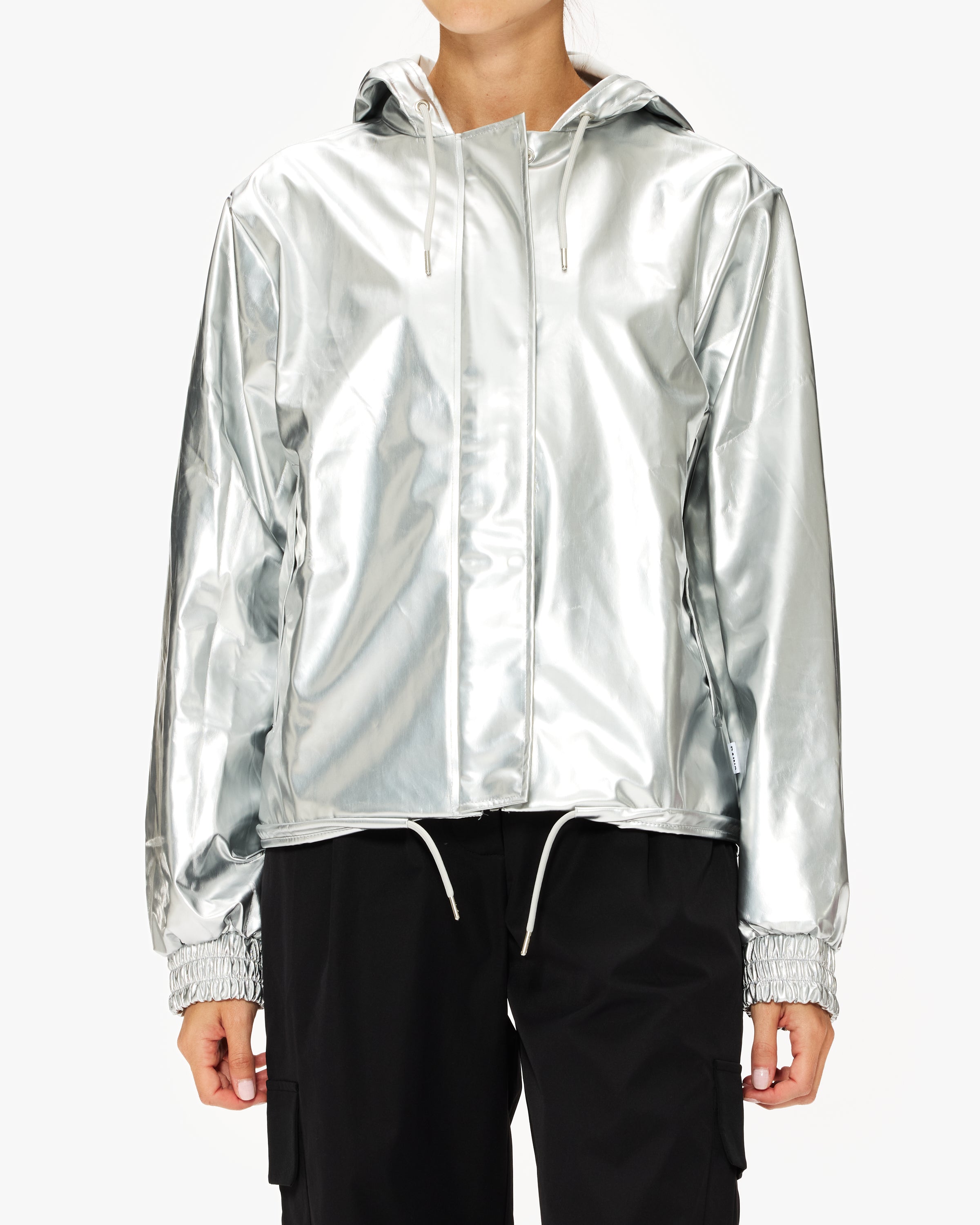 Rains String Jacket W3 - Waterproof Unisex Raincoat for Men & Women - Perfect for Outdoor Activities, Commuting, and Travel