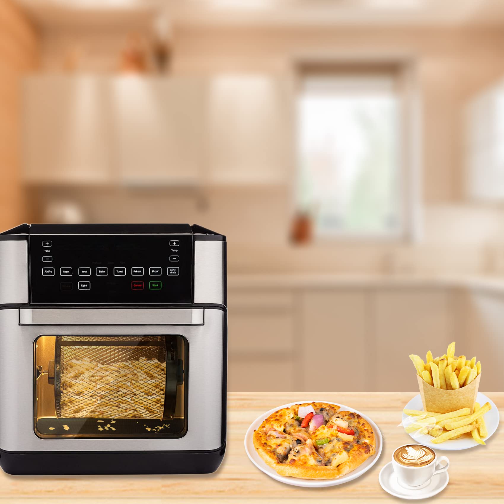 3-Pack Air Fryer Oven Liners & 3-Pack Grill Mats - Compatible with Instant Vortex Pro Plus 10Qt, 9
