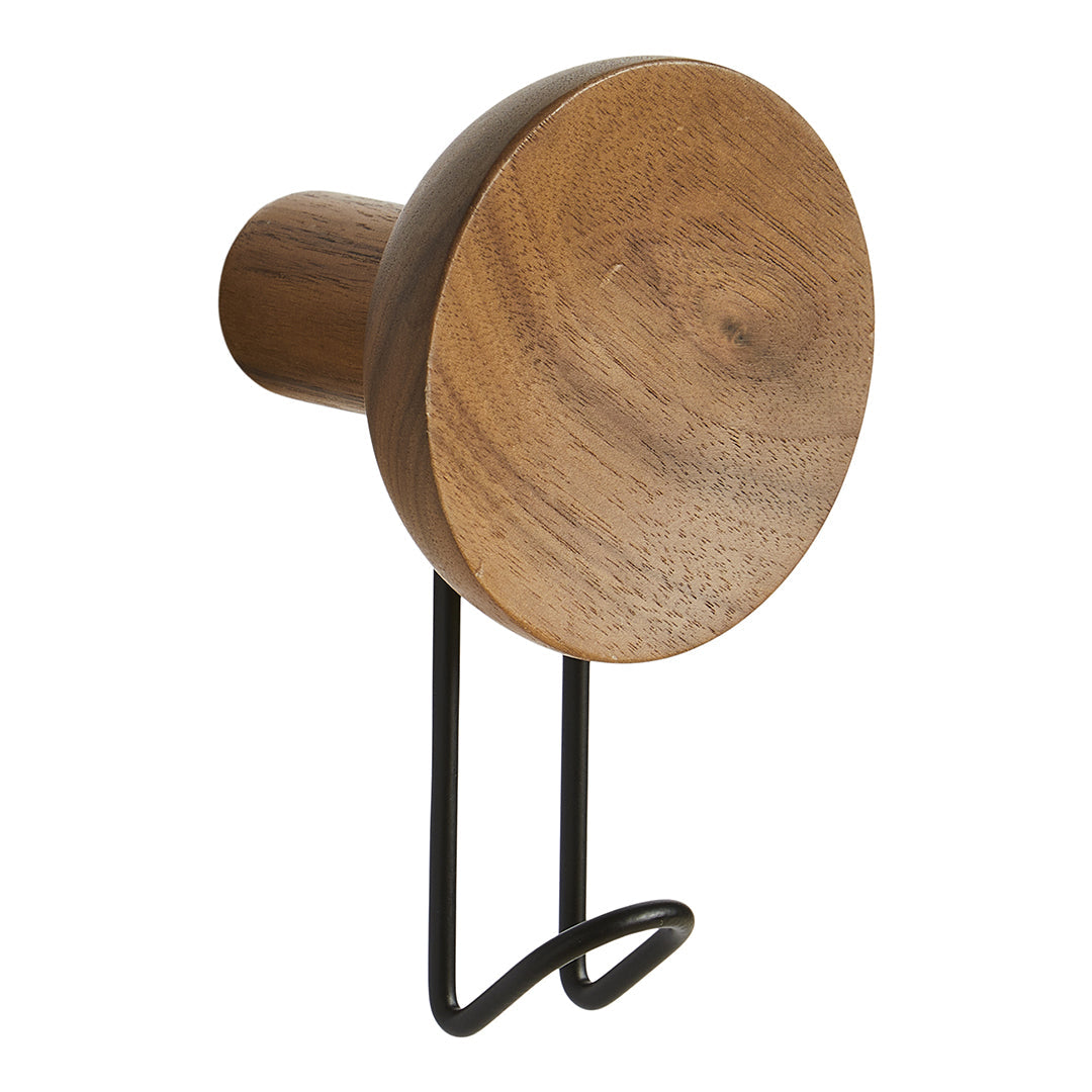 Wall Mounted Hooks - Heavy Duty Hangers for Hats, Coats & Keys - Perfect for Entryway, Bedroom & Closet Organization