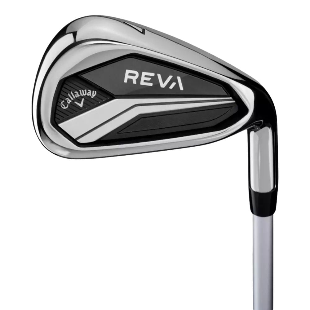 Callaway Reva 24 Black 8-Piece Complete Golf Set with Cart Bag - Short Length Right-Handed Clubs for Women | Perfect for Beginners & Casual Golfers on the Course