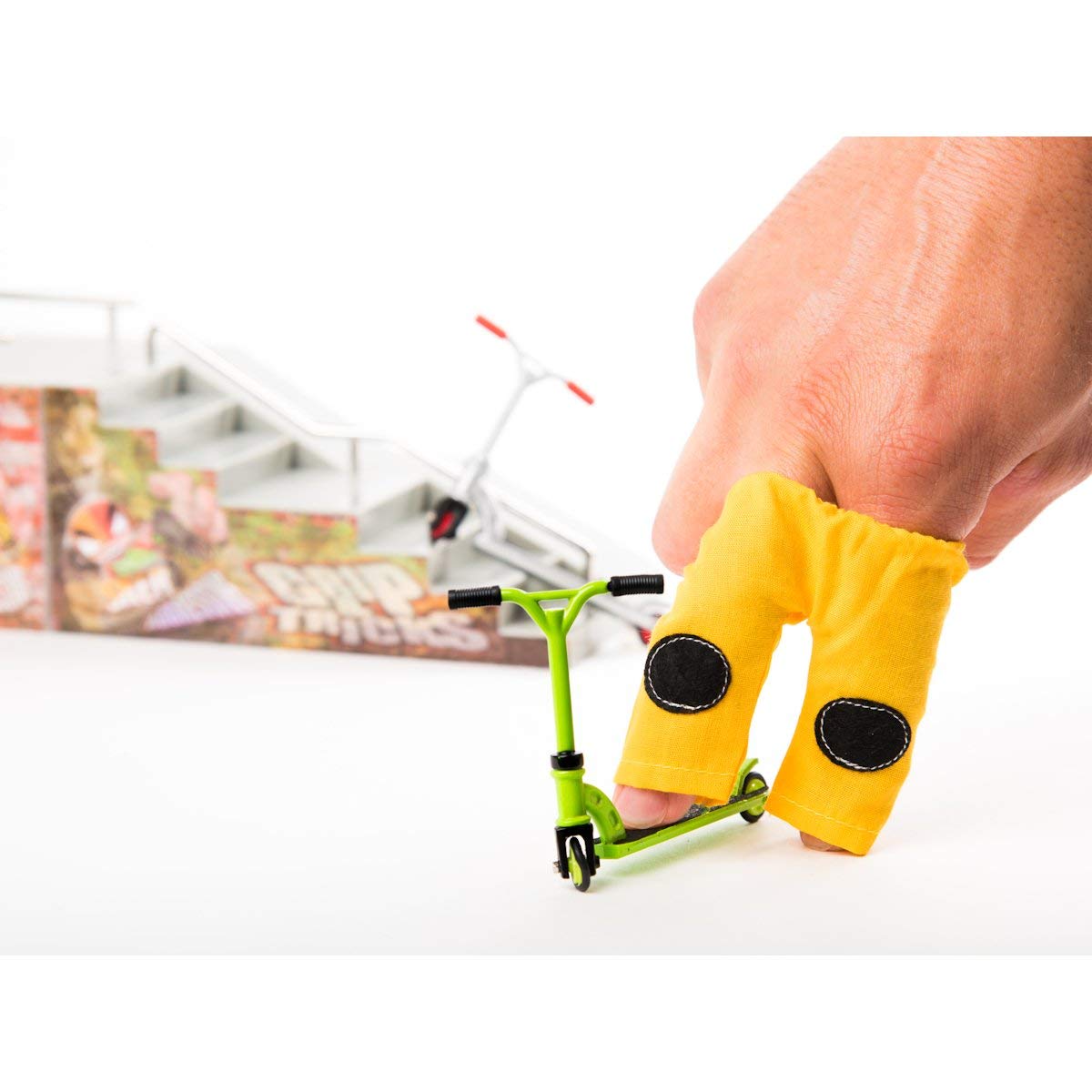 Freestyle Finger Scooter Pack - 10-Piece Set with 2 Extra Wheels & 3 Tools for Mini Fingerboards | Perfect for Kids 6+ | Great for Stunt Tricks, Playtime & Stress Relief