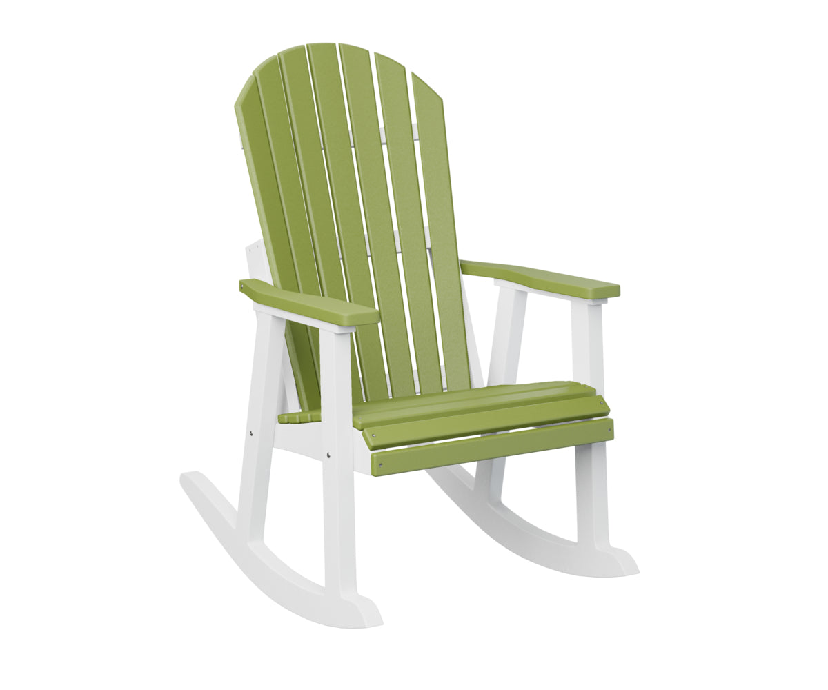 Kiwi Green on White