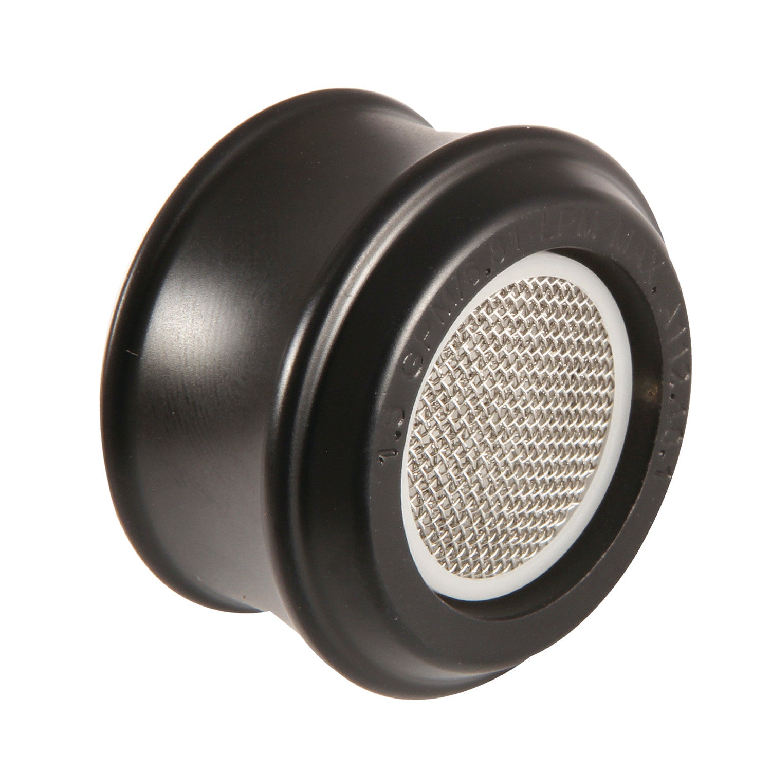 Cal Green Z18FBSA7790 1.8 GPM Matte Black Female Aerator - High Efficiency Water Saving Faucet Aerator for Kitchen & Bathroom Sink