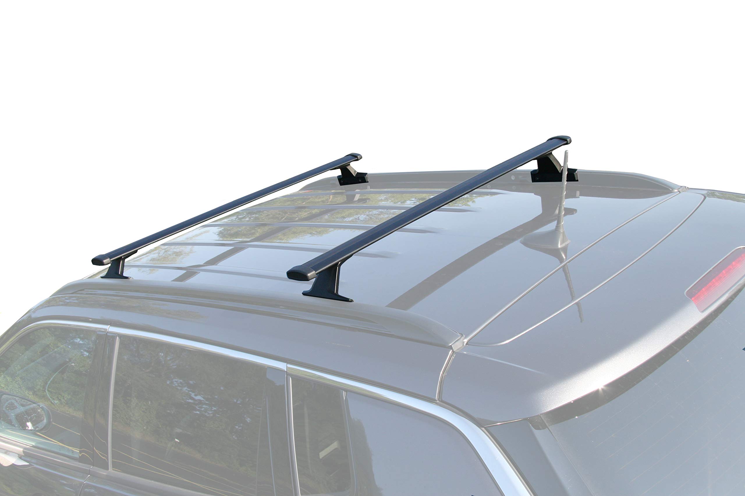 Brightlines Jeep Compass Roof Rack Crossbars & Kayak Carrier Combo - Fits 2018-2025 Jeep Compass | Heavy Duty Aluminum Cargo Rack for Kayaks, SUPs, Bikes & Outdoor Gear | Perfect for Camping, Road Trips & Water Sports Adventures