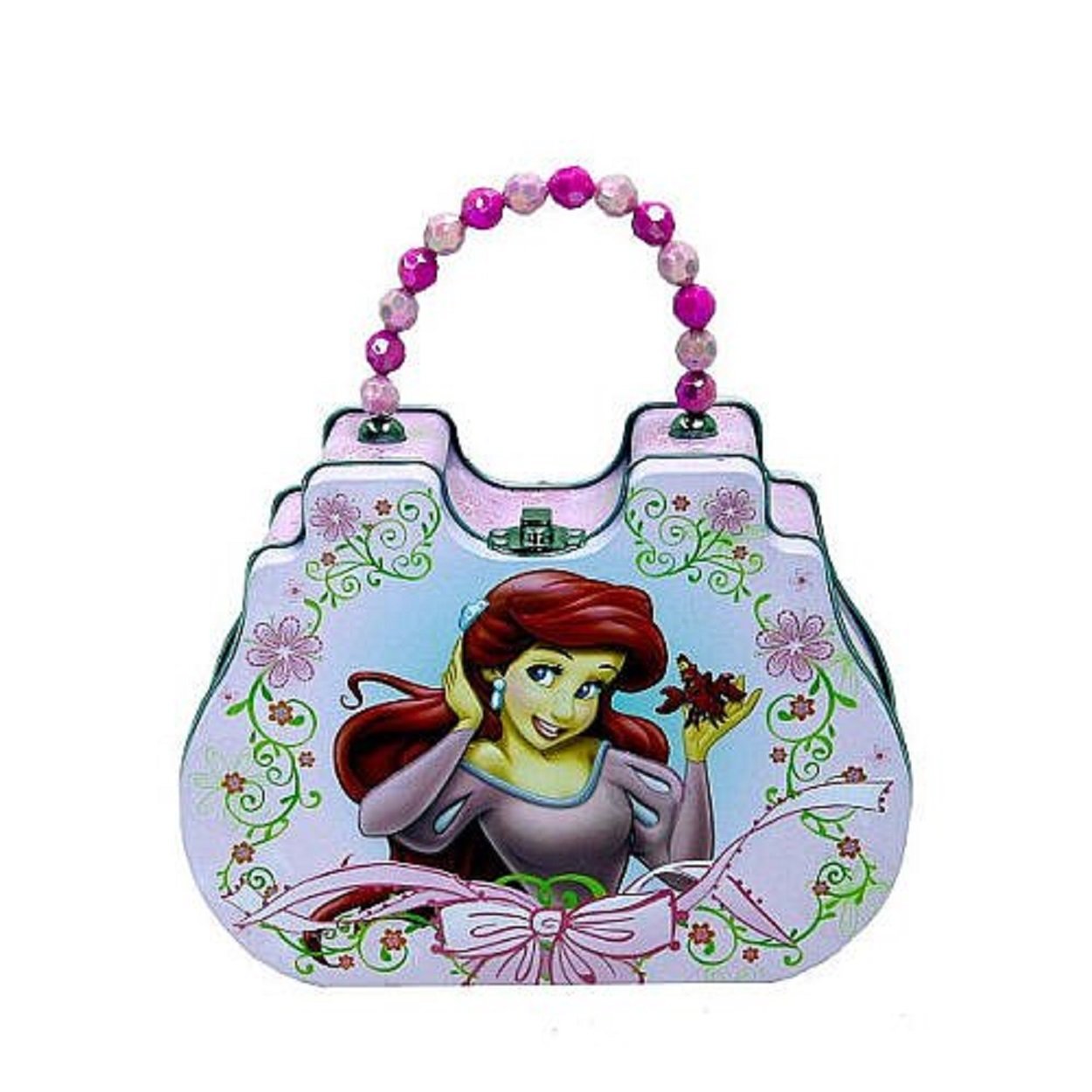 The Little Mermaid Tin Purse - Cute Disney Princess Wallet for Women & Girls - Perfect for Cosplay, Gift, and Everyday Use
