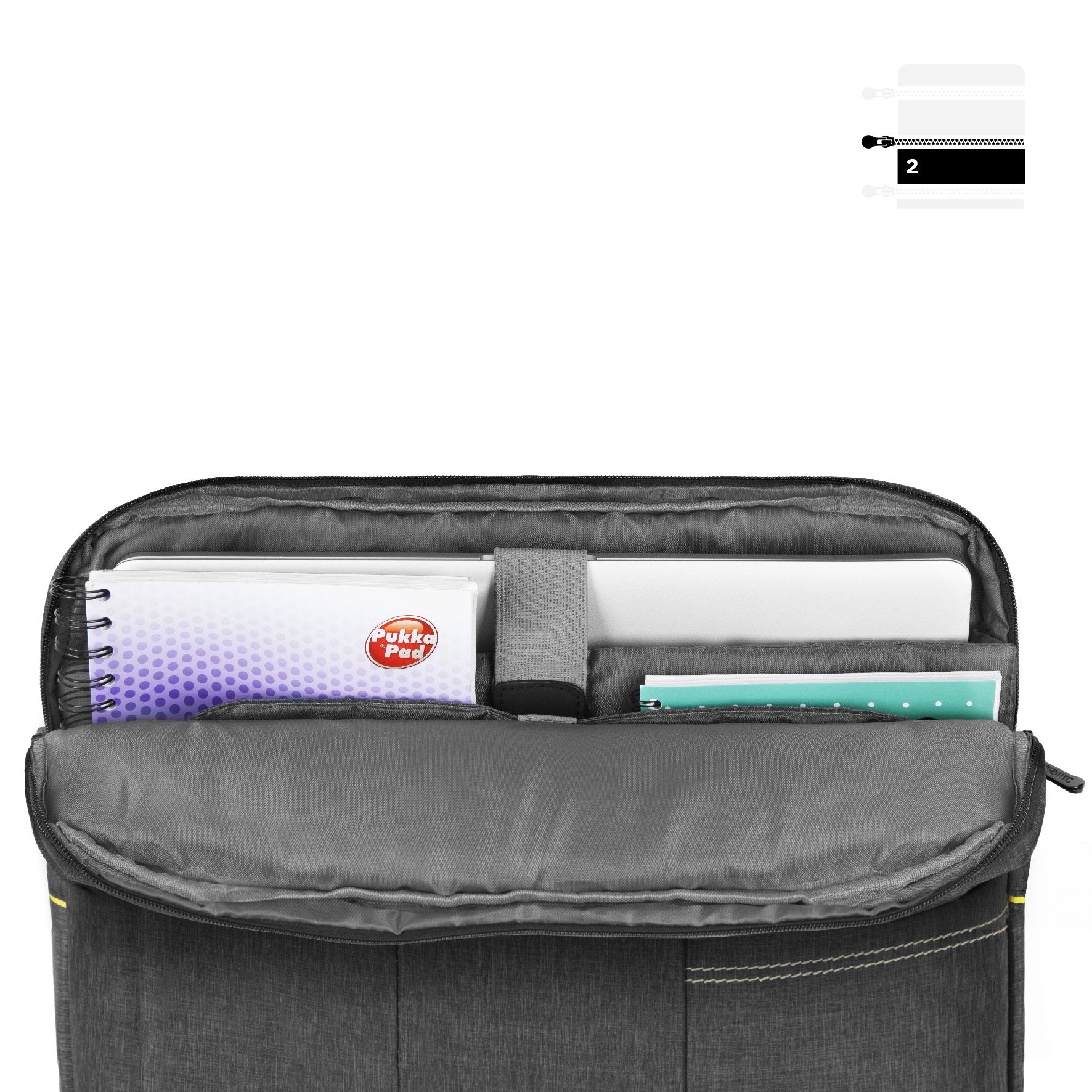 Duronic LB14 Waterproof Nylon Messenger Bag for Men & Women - 15.6