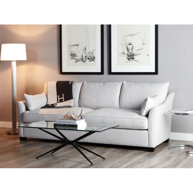 Gene Large Sectional Sofa - Modern L-Shaped Couch with Storage Chaise for Living Room, Family Room & Home Theater | Comfortable Fabric Upholstery, Sturdy Wood Frame | Easy Assembly & Space Saving Design