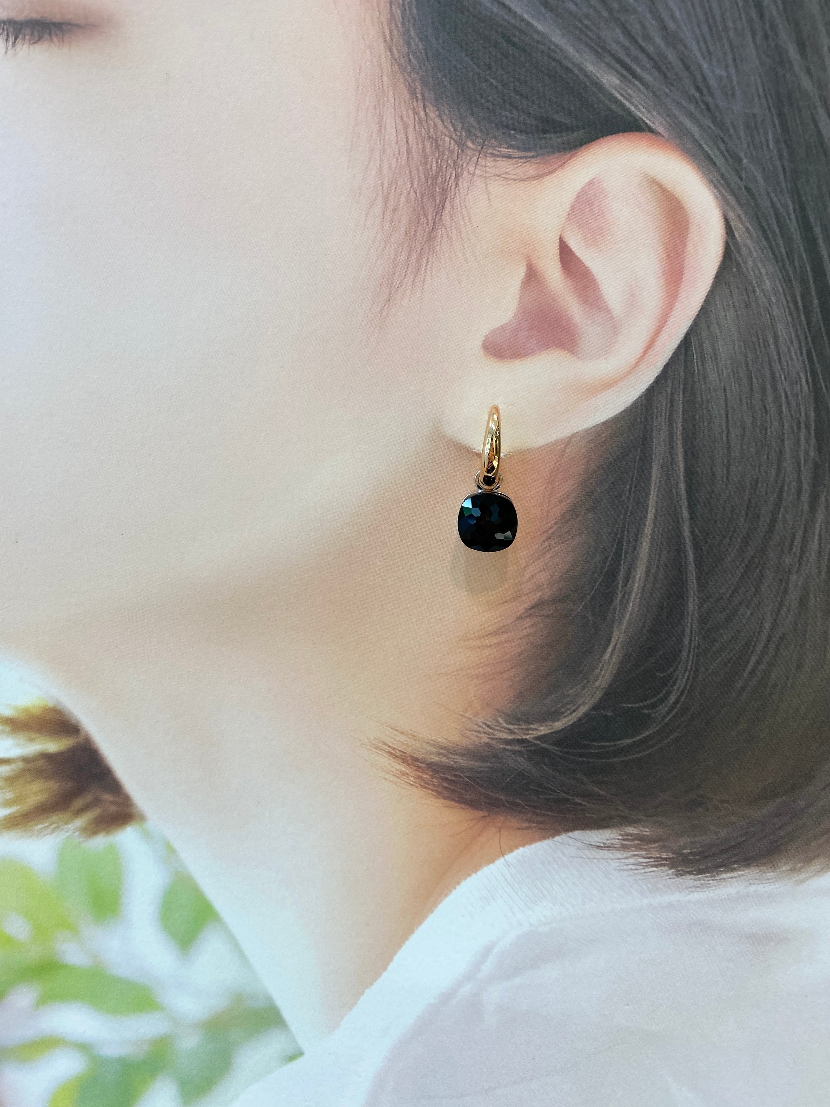 Natural Black Onyx 15.4 Carat Sterling Silver Earrings for Women - Elegant Dangle Drop Jewelry for Party, Wedding & Evening Wear