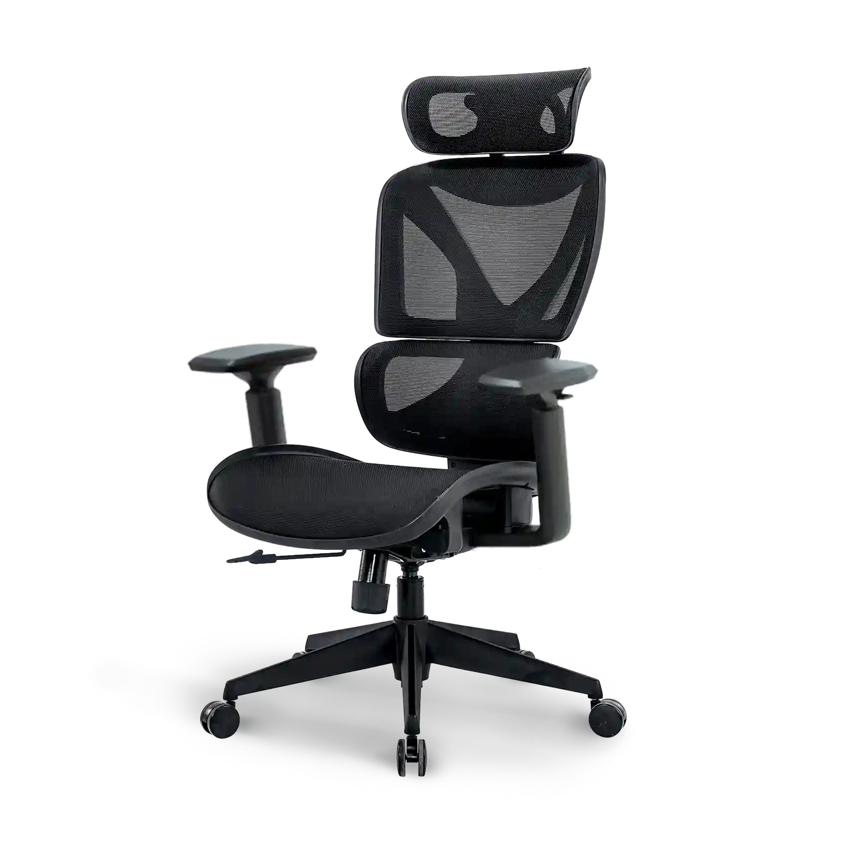 Ergonomic Office Chair with Lumbar Support - Adjustable Height & Swivel - Comfortable Desk Chair for Home & Office Workspaces - Perfect for Long Hours of Sitting, Gaming, or Studying