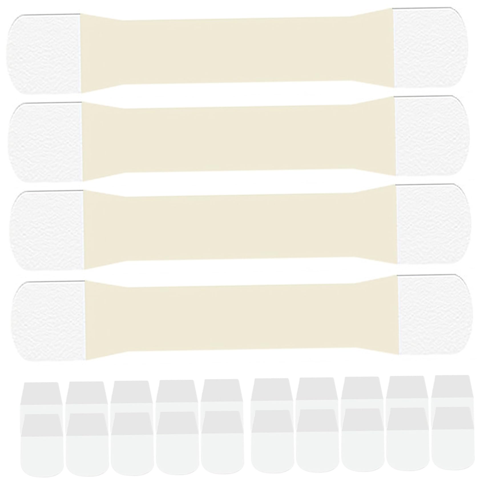 Anti-Wrinkle Neck Lift Tape - 4Pcs Invisible Neck Firming Tape with 20 Replacement Pads | Strong Adhesive Face Lifting Bands for Neck Tightening & Wrinkle Reduction | Perfect for Daily Use, Special Events & Skincare Routine