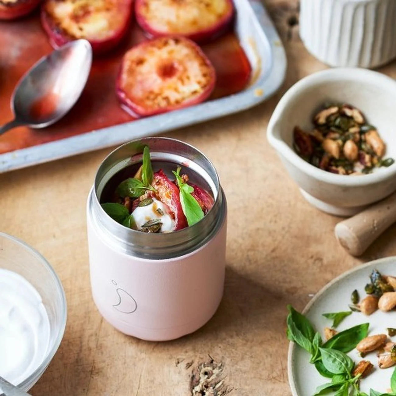 Chillys Insulated Food Container 300ml | Leak-Proof Stainless Steel Lunch Box for Hot & Cold Meals | Perfect for Office, School & Outdoor Picnics