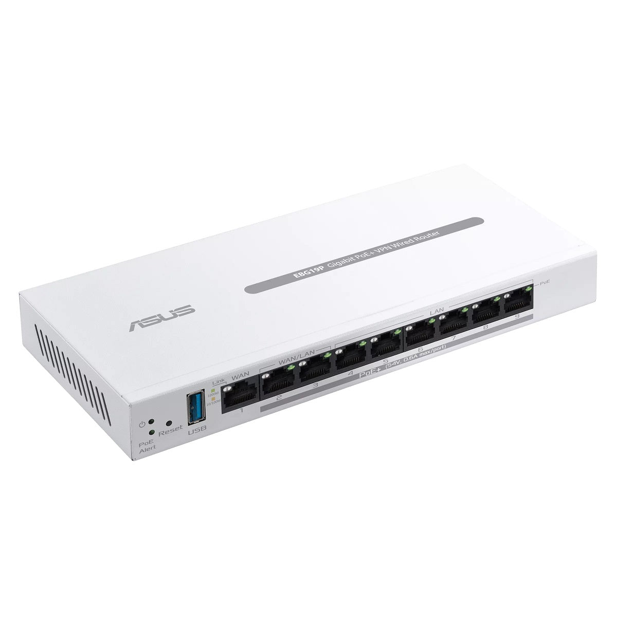 ASUS ExpertWiFi EBG19P Gigabit PoE+ VPN Business Router | High-Speed Wired Networking Solution for Office & Enterprise Use