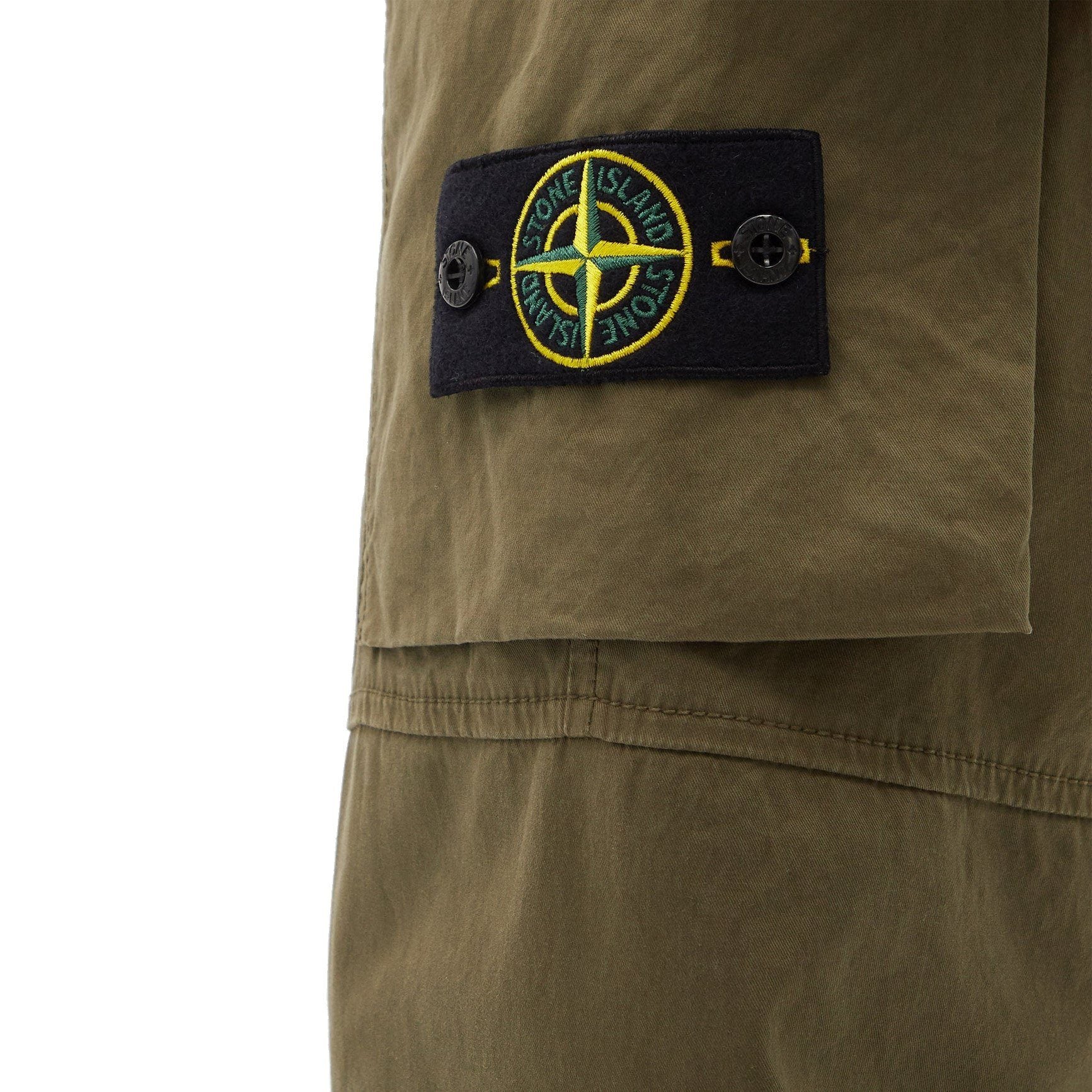 Stone Island Garment Dyed Tapered Cargo Pants for Men - Stylish & Durable Military-Inspired Trousers for Urban Wear & Outdoor Adventures