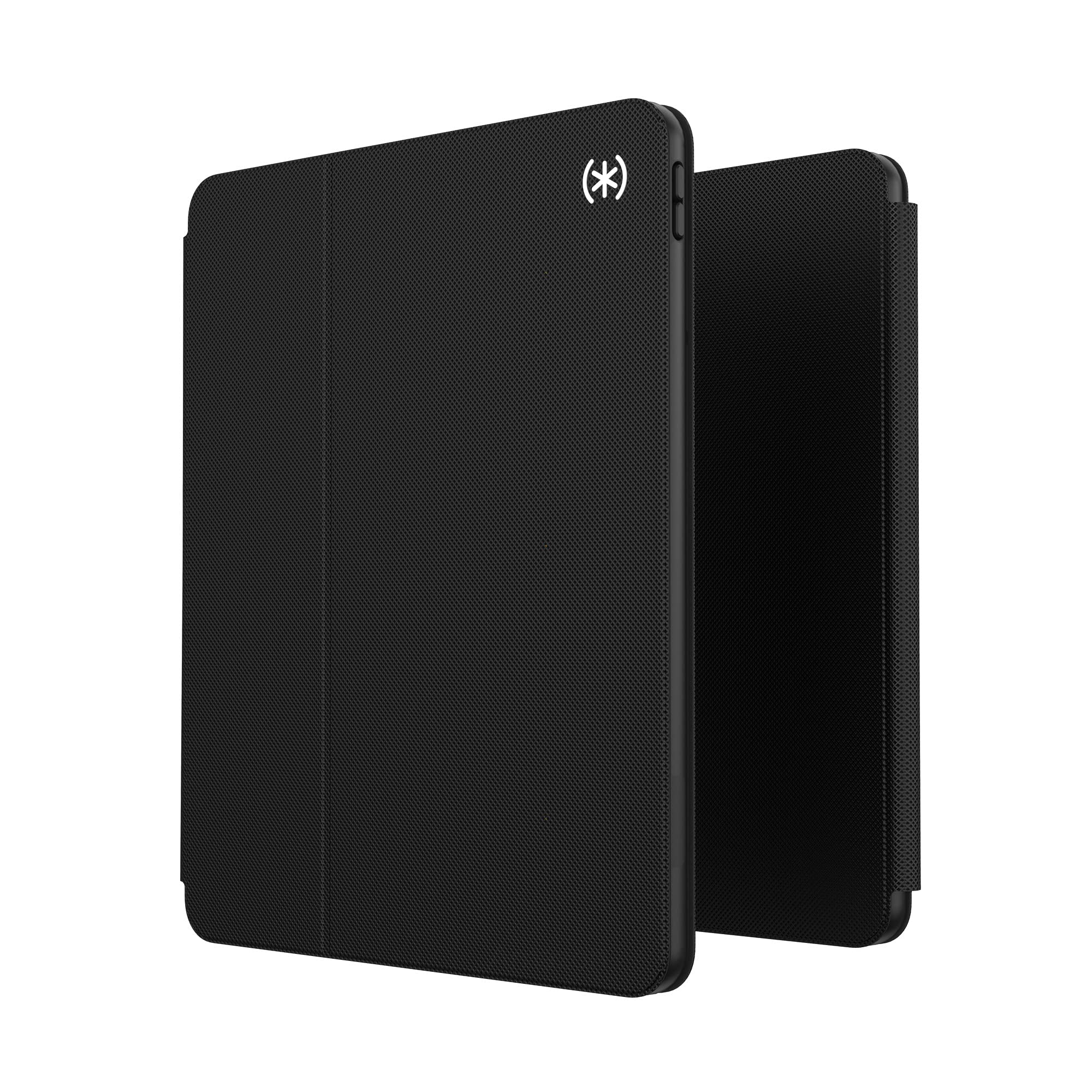 Speck Presidio PRO Folio Case for iPad Pro 12.9 Inch (2018-2022 Models) - Black with Microban Antimicrobial Protection - Perfect for Work, Travel & Home Use