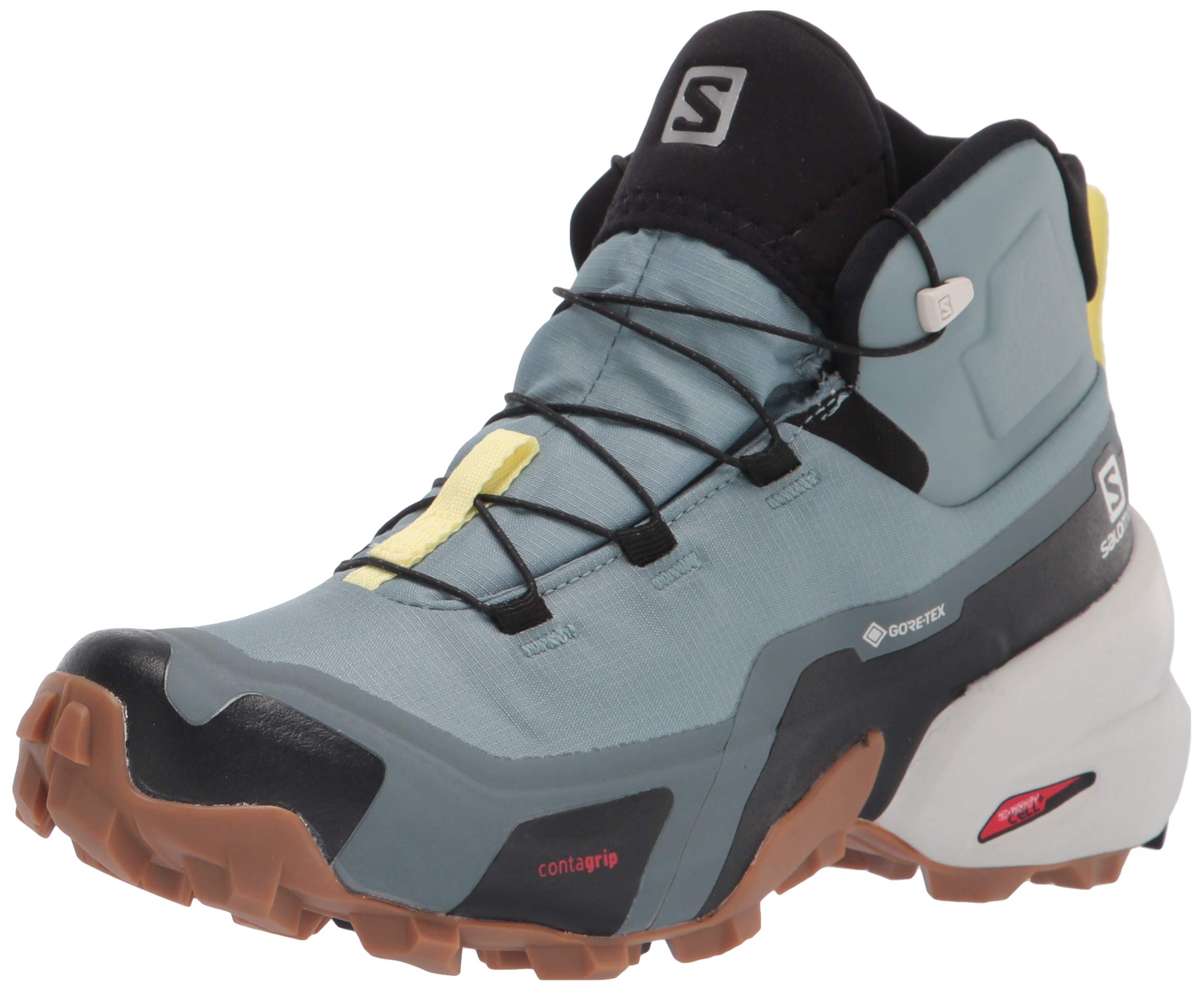 Salomon Women's Cross Mid Gore-Tex Waterproof Hiking Boots - Lightweight Trail Shoes for Outdoor Adventures, Backpacking & Mountain Trekking