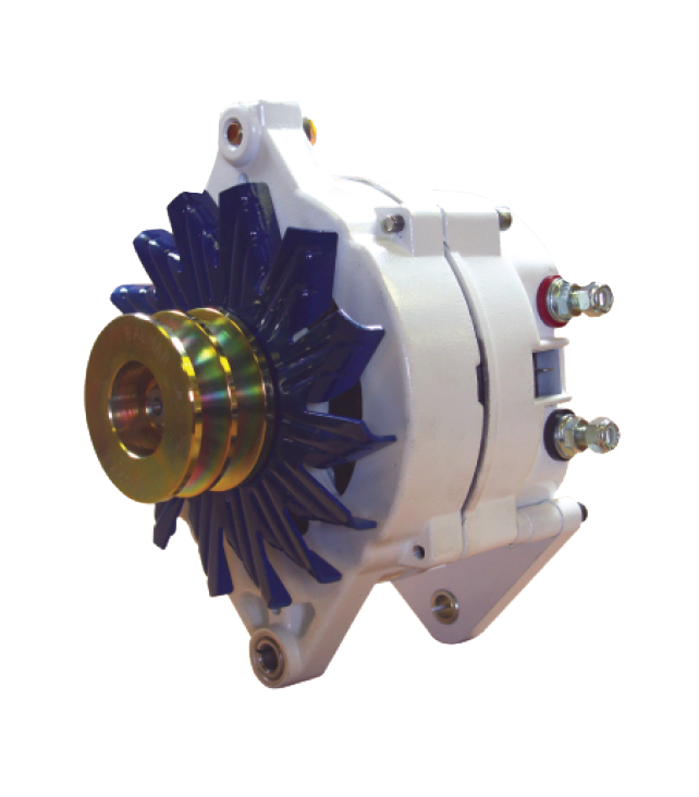 Balmar 94LY 24 140 IG Large Frame Alternator - High Output Marine & RV Power Solution for Boats, Trucks, and Off-Grid Systems