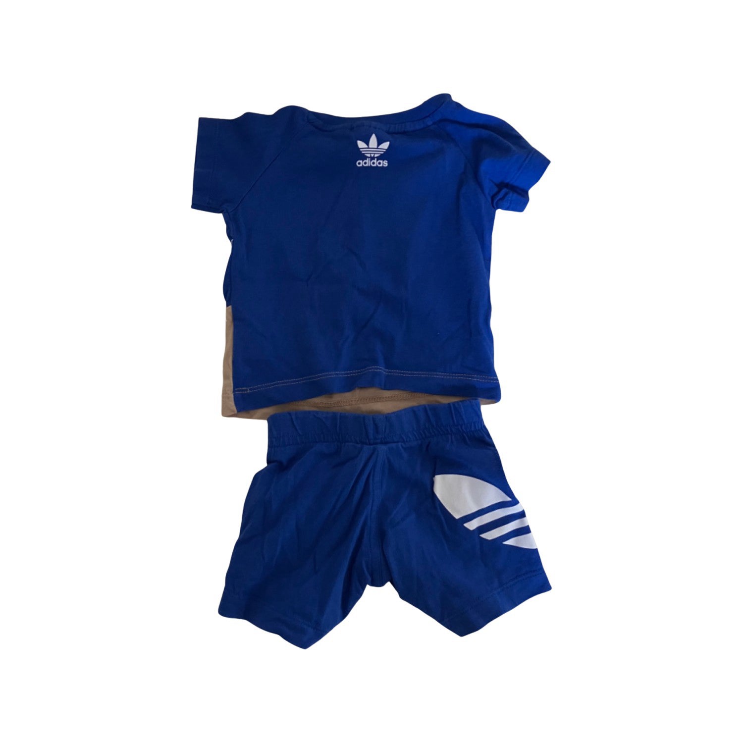 Adidas Men's Running Top & Shorts Set - Lightweight & Breathable Workout Outfit for Gym, Jogging, and Sports