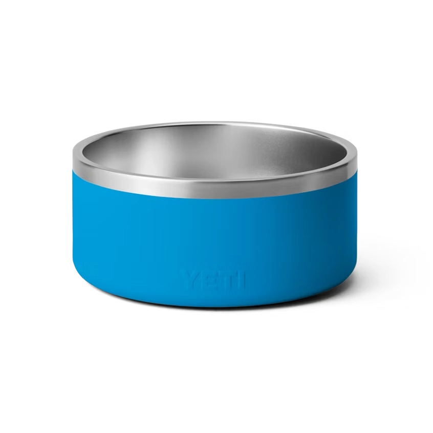 Premium Stainless Steel Boomer 8 Dog Bowl - Non-Slip, Raised Design for Large Breed Dogs - Perfect for Indoor, Outdoor, and Travel Use