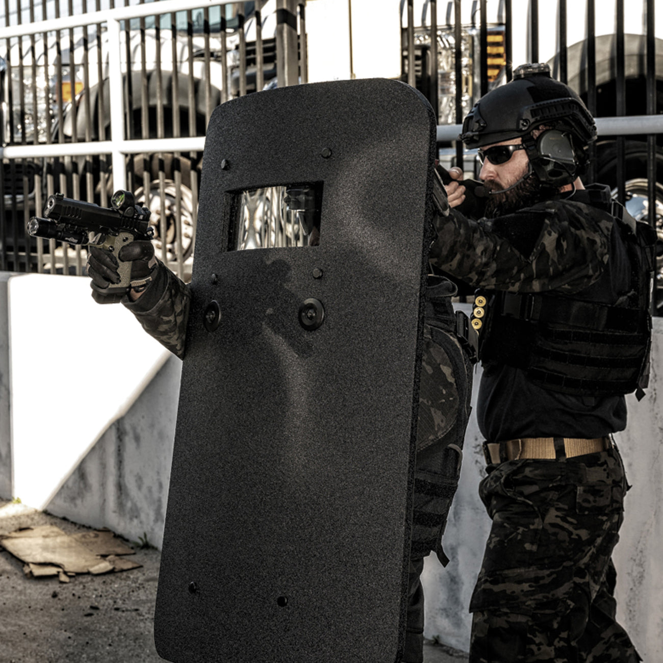 TITAN III Ultra Lightweight Ballistic Shield - NIJ Level III+ Certified Body Armor for Law Enforcement & Tactical Teams | 5-Pack Bulk Order for SWAT, Military, and Security Professionals