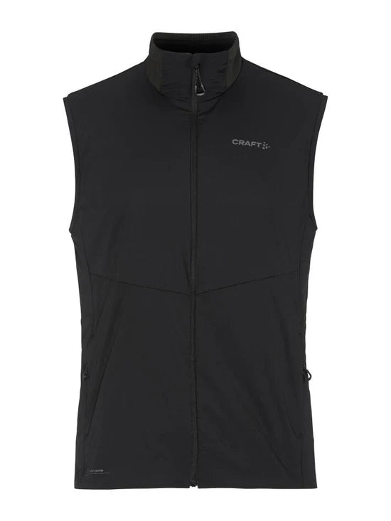 Men's Craft ADV Nordic Training Insulated Vest - Lightweight Warm Winter Running Jacket for Outdoor Sports & Hiking