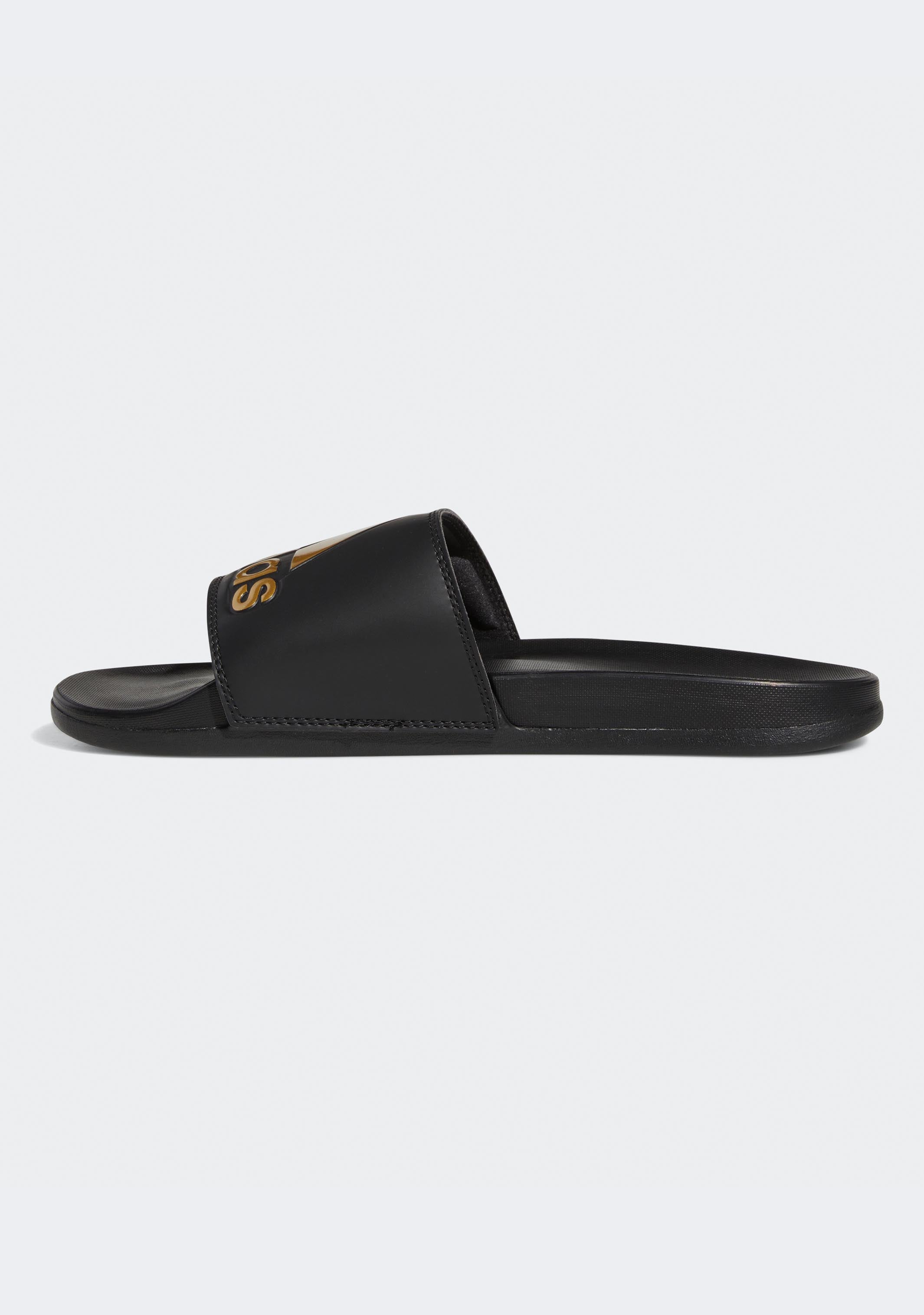 Adidas Unisex Adilette Comfort Slides - Lightweight & Cushioned Shower Sandals for Men & Women | Perfect for Pool, Beach, Gym & Lounge Wear