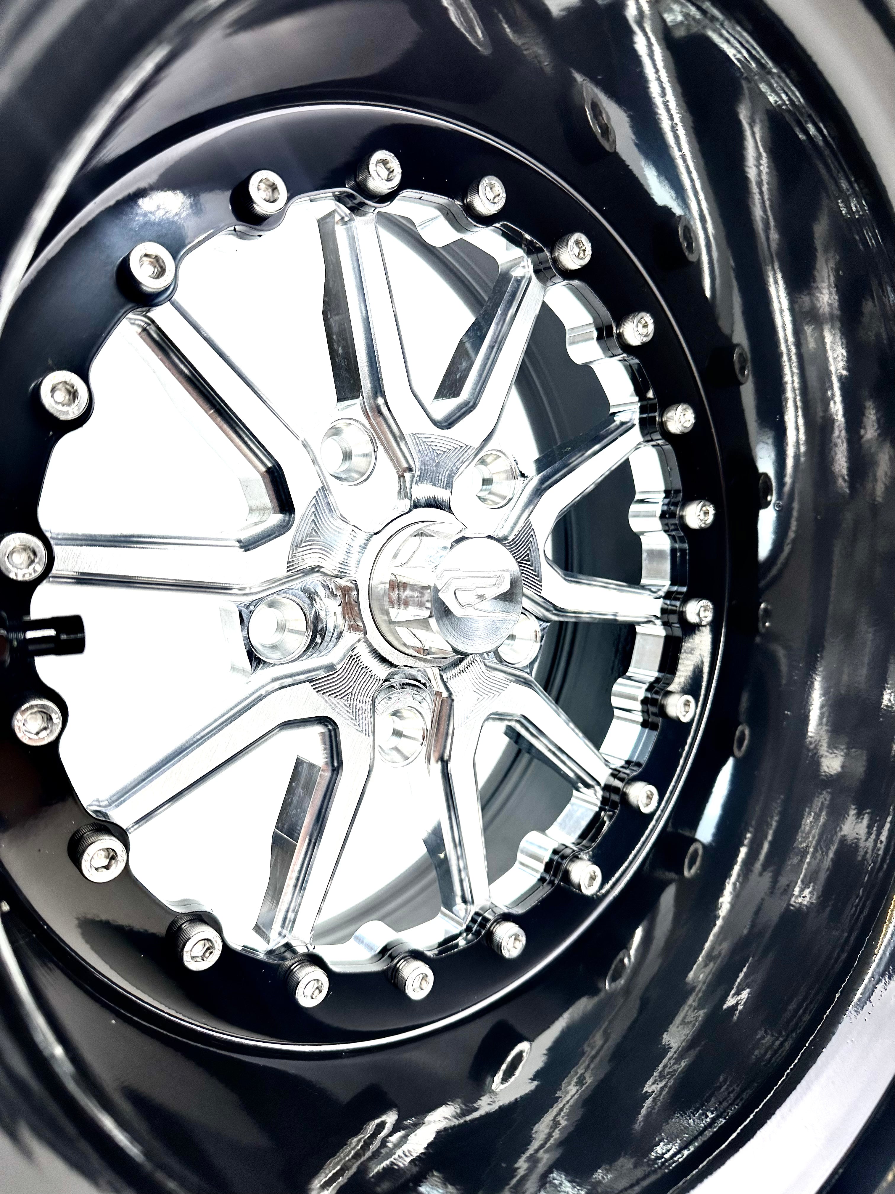 Ultra Light S5 Silver RZR PRO R 5X4.5 Wheel - High Performance Alloy Rims for Off-Road & Street Racing | Perfect for Jeep, Truck & SUV Customization