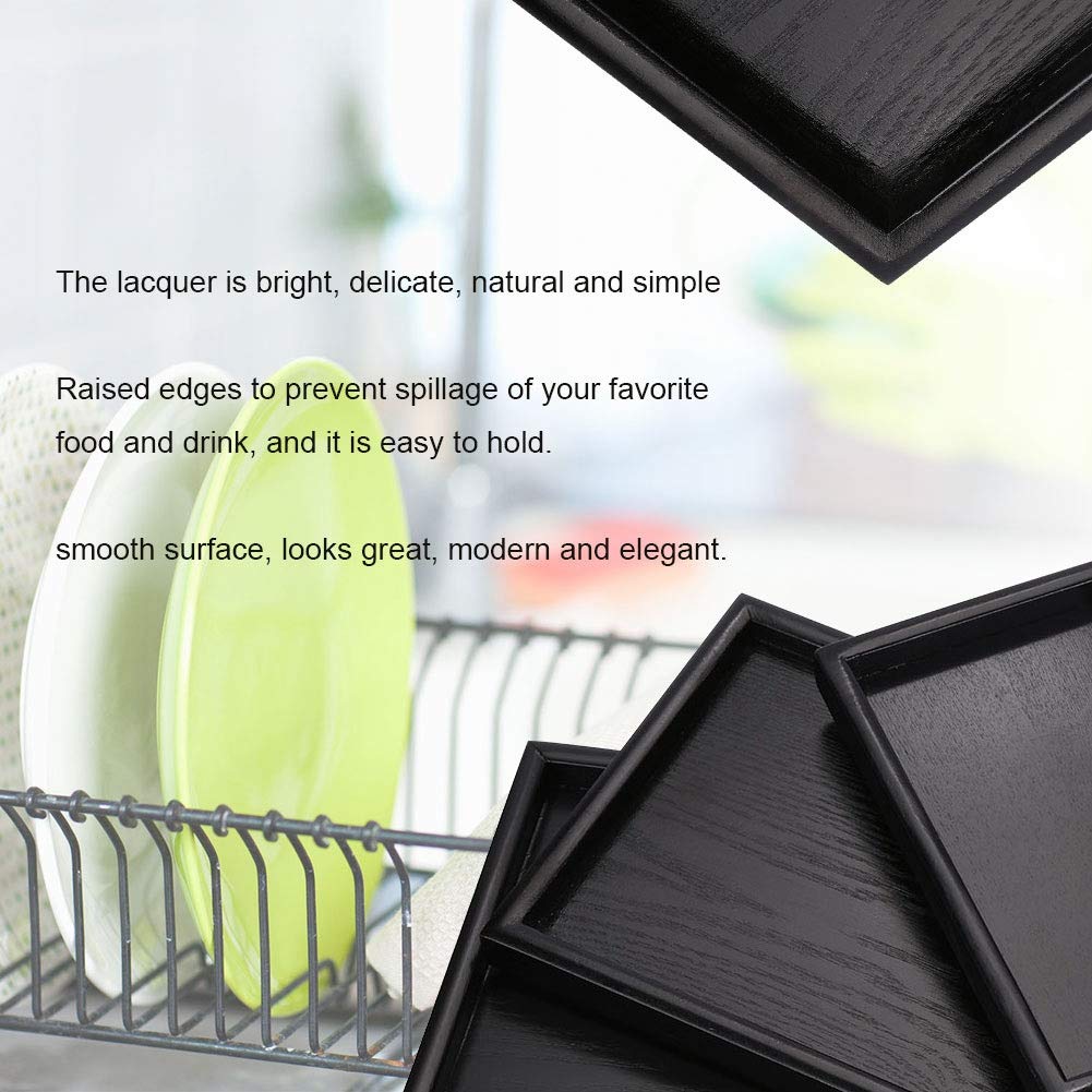 Premium Wooden Serving Tray - 11.81