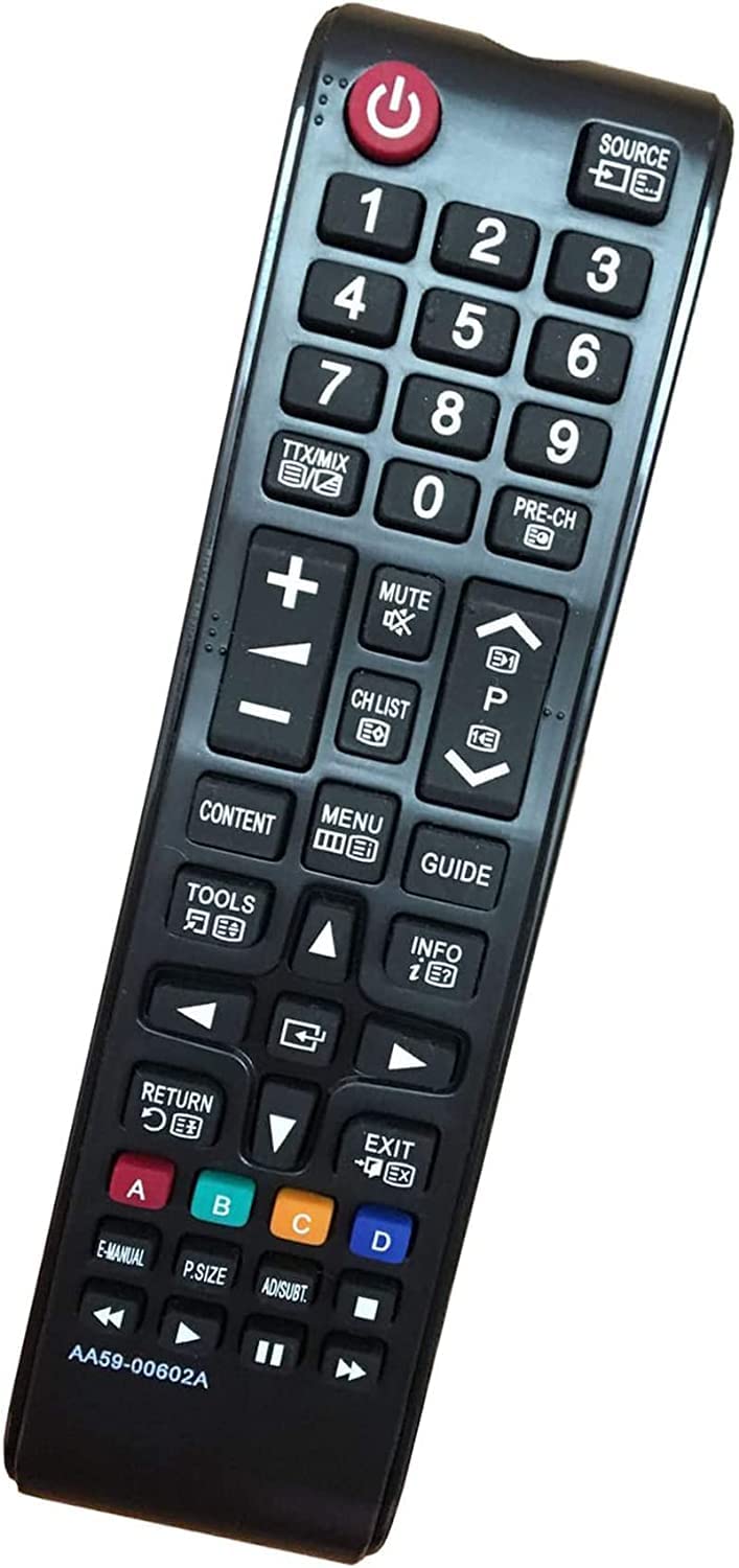Samsung AA59-00602A Universal Remote Control Replacement - Compatible with Samsung Smart TVs, Blu-ray Players & Home Theater Systems | Easy Setup for Living Room Entertainment