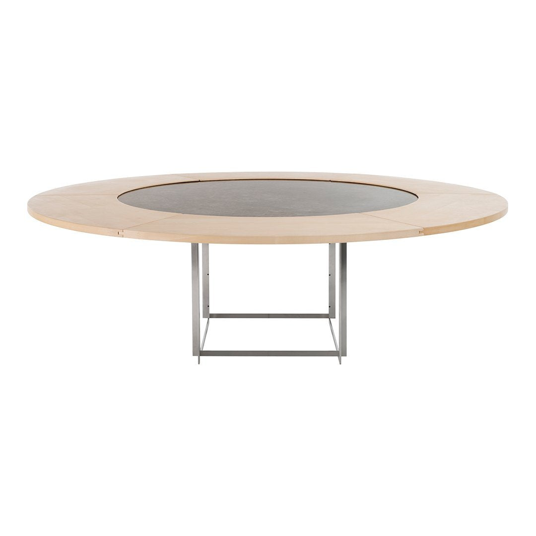 PK54 Dining Table Expansion Ring - Extendable Leaf for Extra Seating - Perfect for Family Gatherings & Dinner Parties
