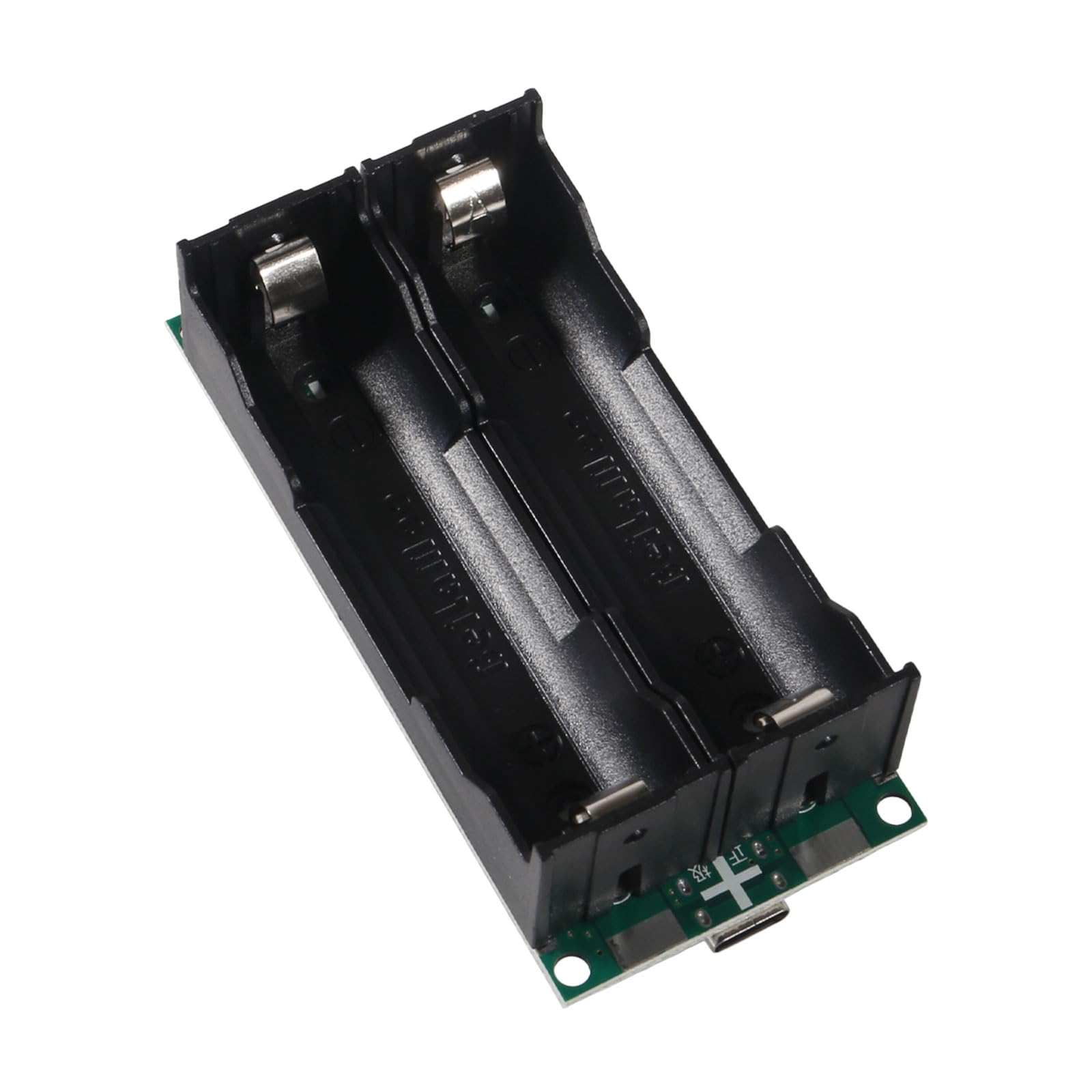 2PCS Type-C 15W 3A 5V Fast Charging UPS Power Supply Module with 18650 Lithium Battery - DC-DC Step Up Booster Converter for DIY Electronics, Portable Devices & Emergency Power Backup