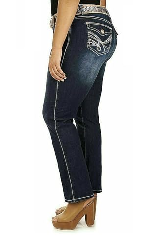 Jack David Dark Blue Bootcut -Z737