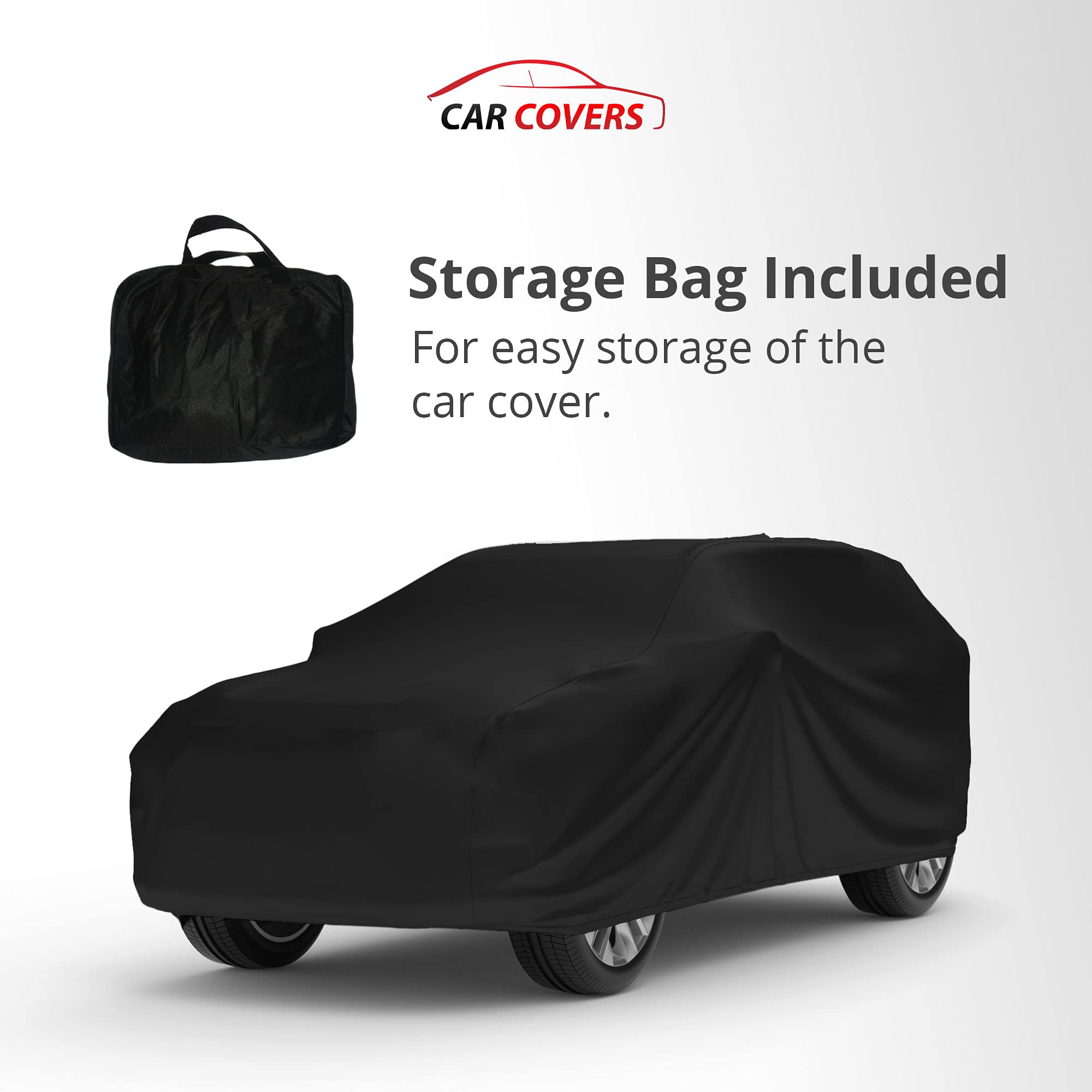 Scratch-Resistant Indoor SUV Cover for Ford Explorer 1991-2003 - Black Satin Ultra Soft Car Cover with Warranty | Perfect for Garage Storage & Vehicle Protection