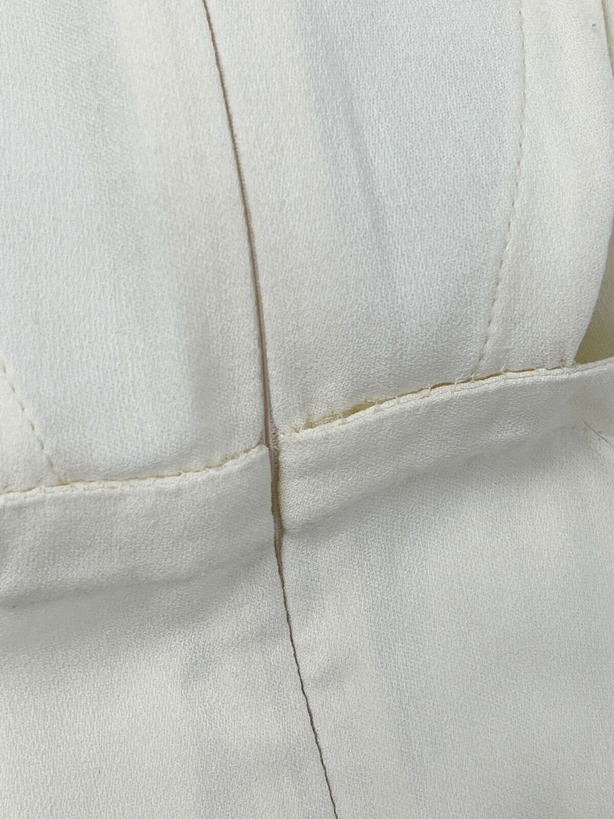 Stella McCartney Women's Sleeveless Tank Top - Eggshell White - Size US 4 - Perfect for Summer Outfits & Casual Wear