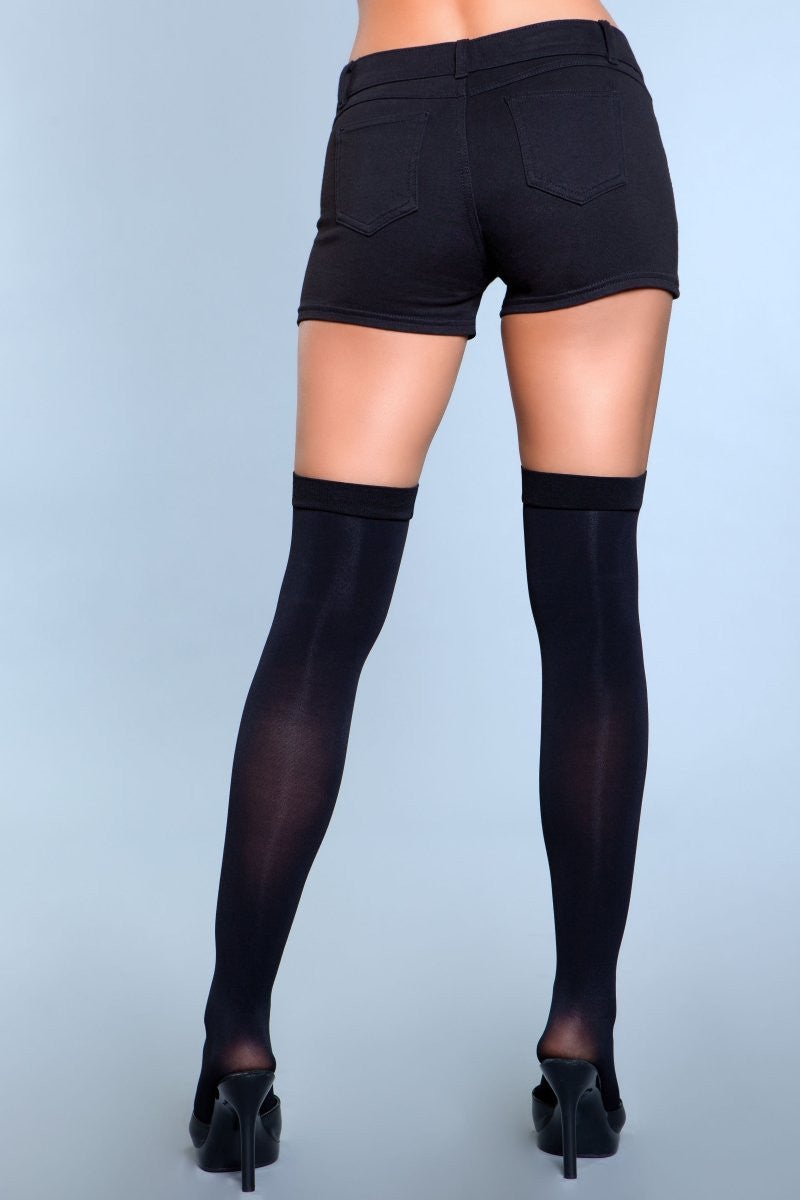 BeWicked Women's Illusion Clip Garter Thigh High Stockings 1929 - Sexy Lingerie for Valentine's Day & Boudoir Photography