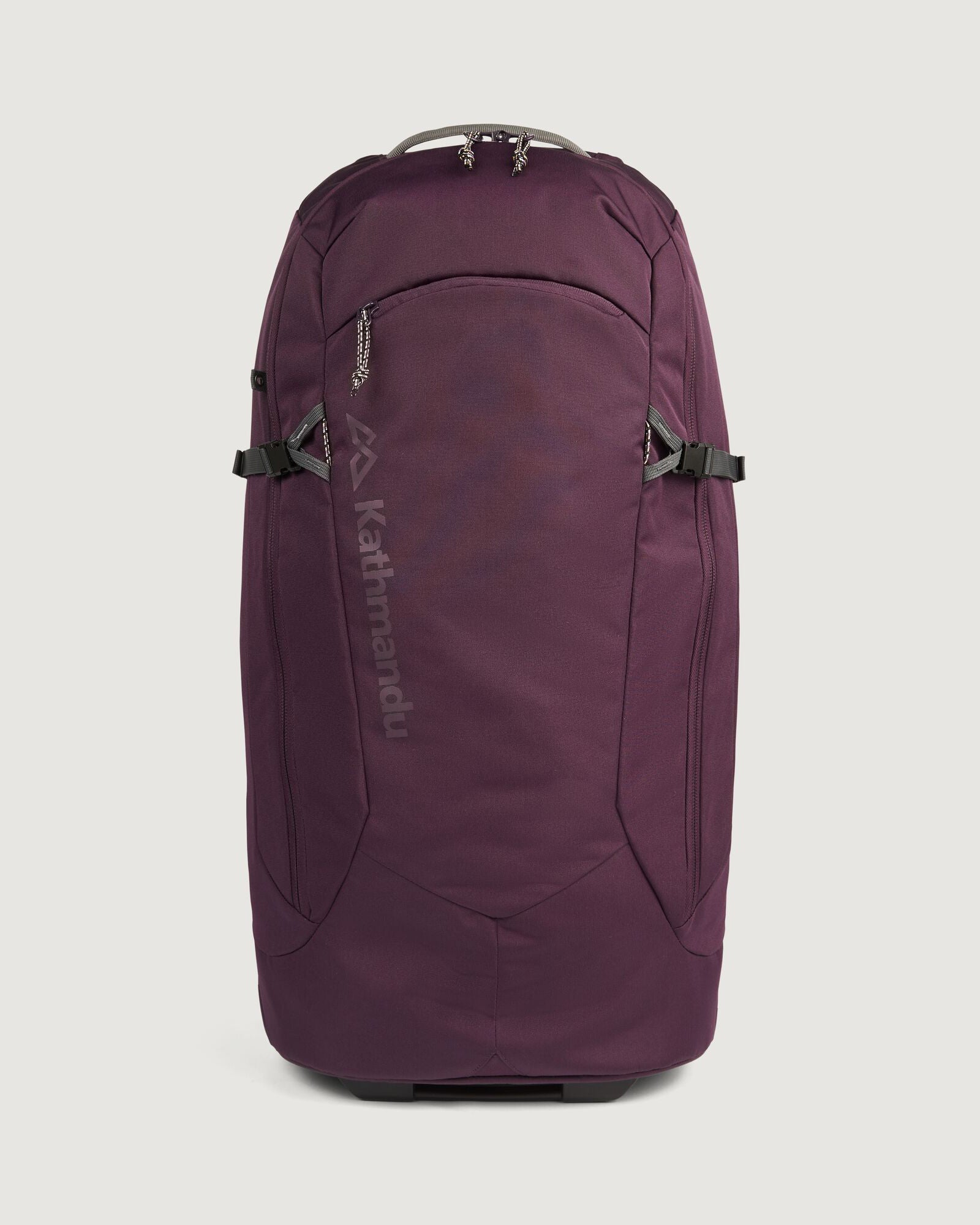 Hybrid Trolley v5 70L Travel Luggage - Lightweight Durable Carry-On Suitcase for Business & Vacation - Perfect for Airplane, Train & Road Trips