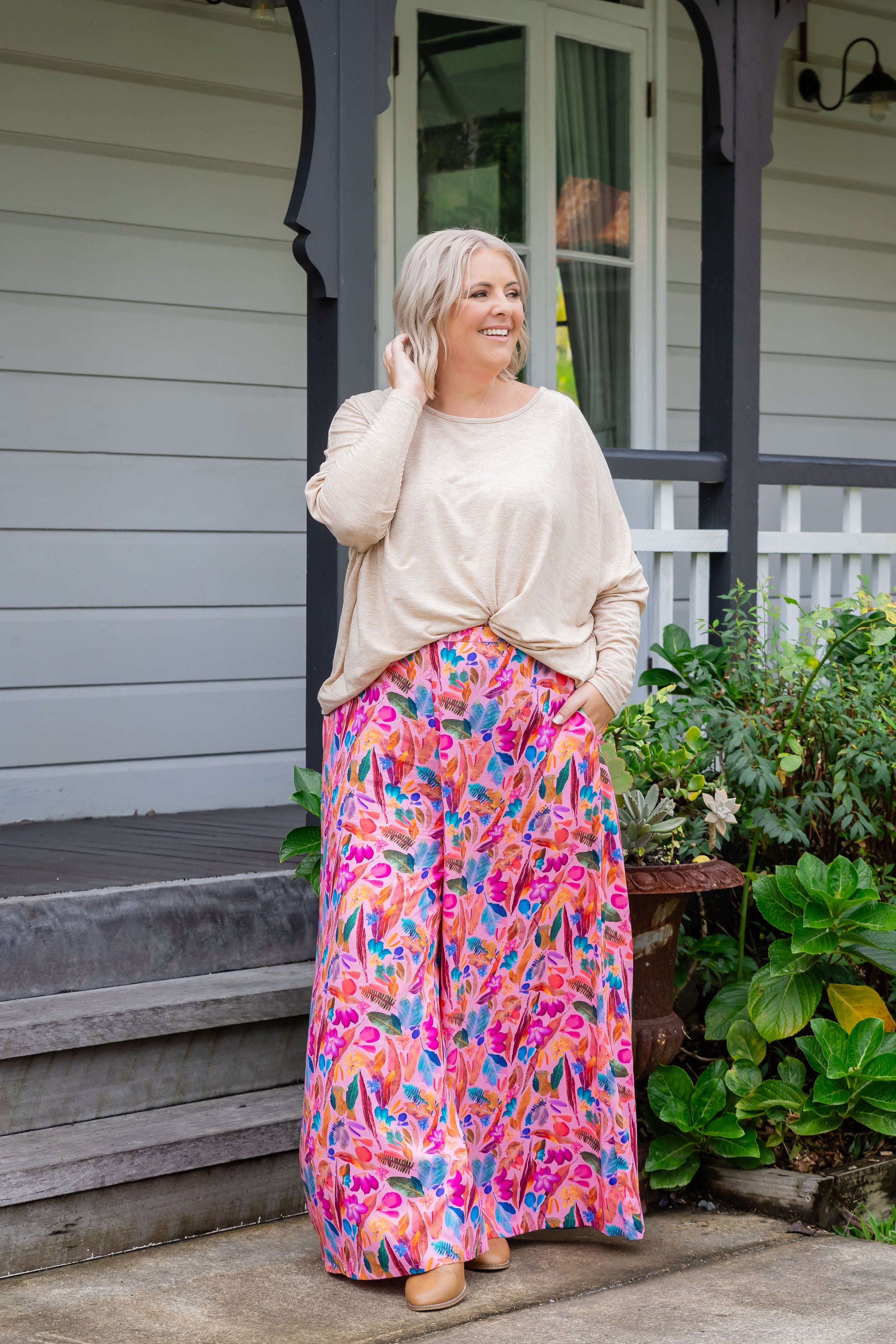 Larsa Pants by Kasey Rainbow - Stylish Women's Casual Trousers for Outdoor Adventures & Backyard Relaxation