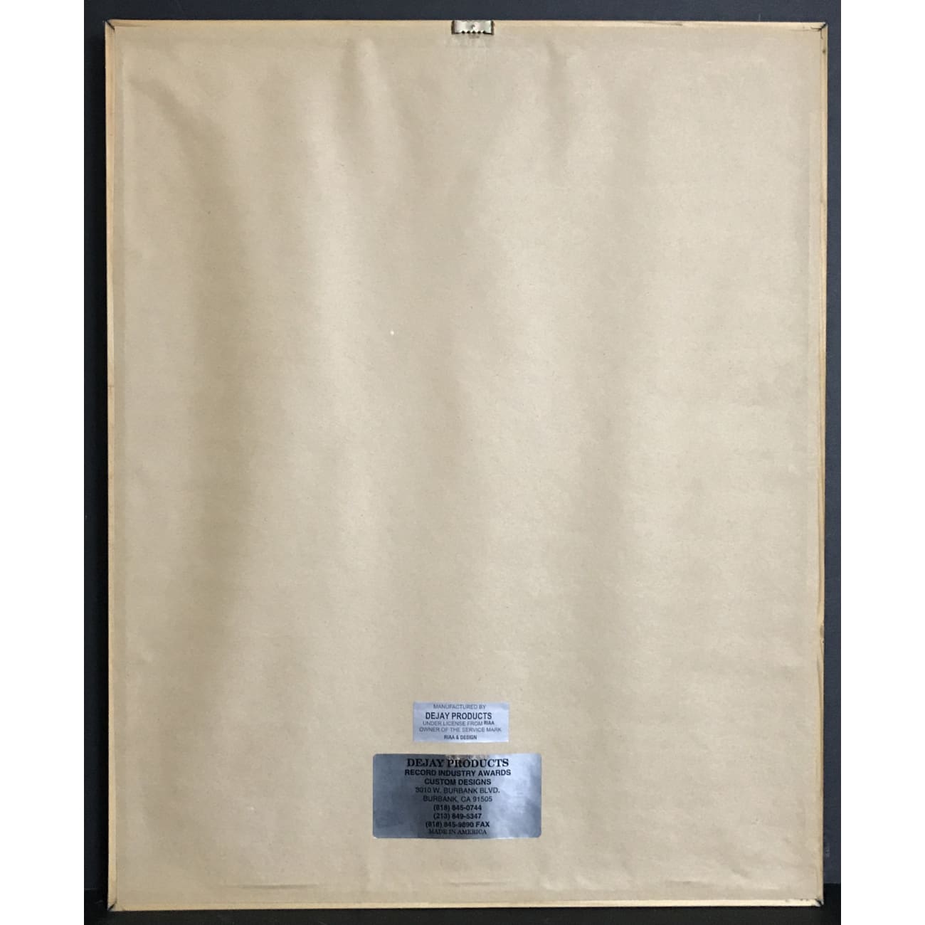 Deborah Cox One Wish RIAA Platinum Album Award - Official Music Collectible for Fans & Display