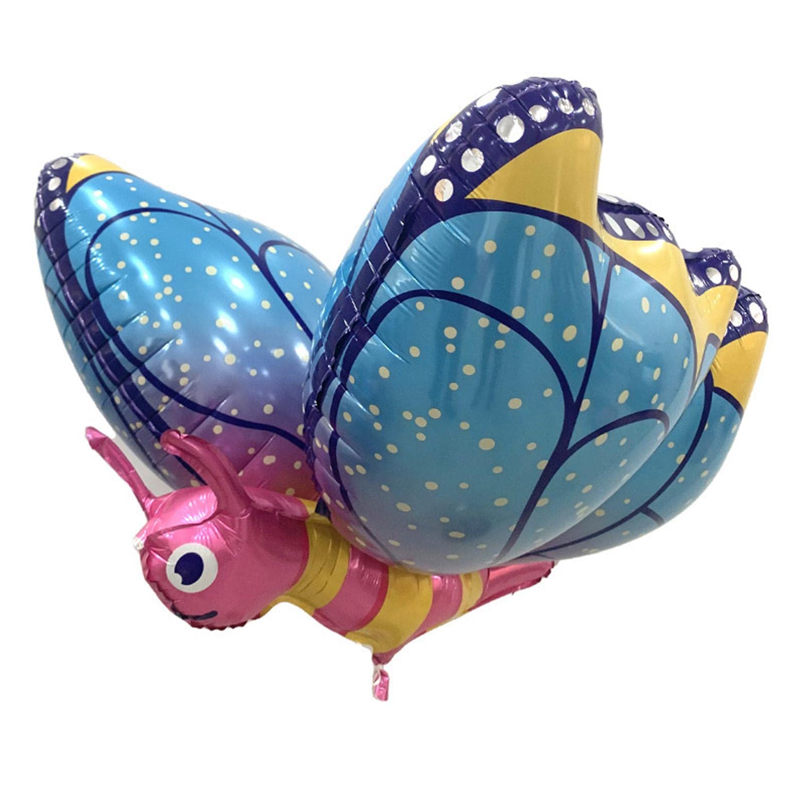 2 Pcs Jumbo Butterfly & Dragonfly Foil Balloons - 3D Mylar Party Balloons for Birthday, Baby Shower, Wedding Decorations - Perfect for Indoor & Outdoor Party Decor, Photo Backdrops, and Celebration Events