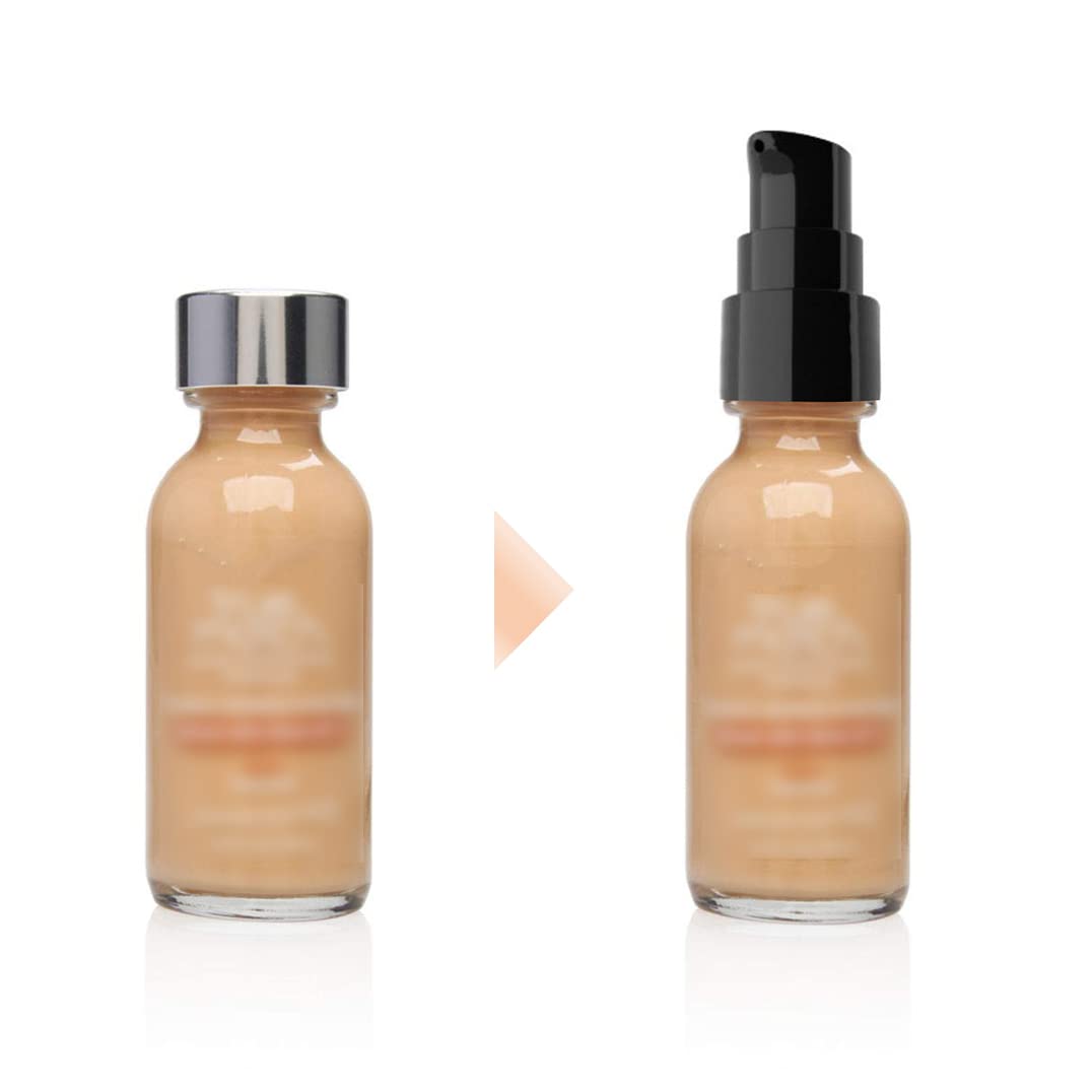 2-Pack Replacement Press Pump for L'Oreal Paris True Match Super-Blendable Foundation - Perfect for Easy Dispensing & Travel-Friendly Makeup Application