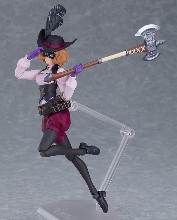 Figma #458 DX Noir Persona 5: The Animation Action Figure - Collectible Anime Character Model for Display & Cosplay