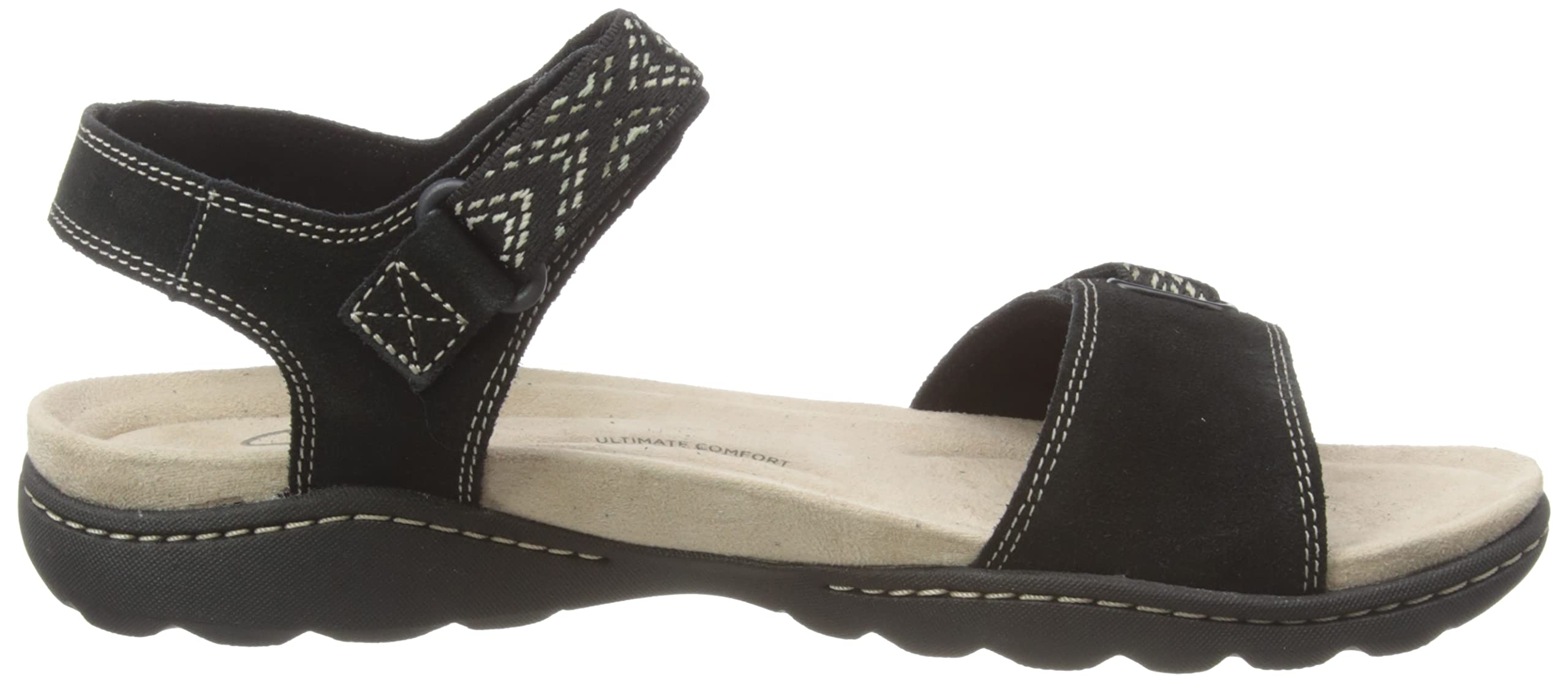 Clarks Women's Amanda Sprint Comfortable Sports Sandals - Lightweight Walking Shoes for Women, Perfect for Running, Hiking & Outdoor Activities