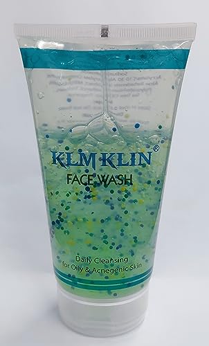 KLM KLIN Gentle Face Wash for Acne & Oily Skin - Daily Cleanser for Clear & Hydrated Skin | Perfect for Morning & Night Skincare Routine