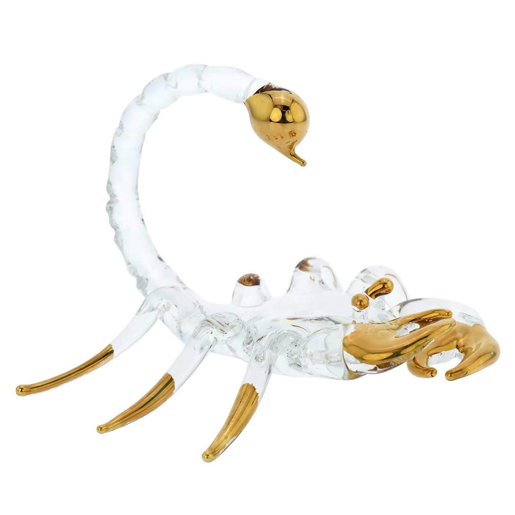 Authentic Murano Glass Scorpio Zodiac Sign from Venice - Handcrafted Italian Art for Home Decor, Gift & Astrology Enthusiasts | Perfect for Birthdays, Anniversaries & Spiritual Spaces
