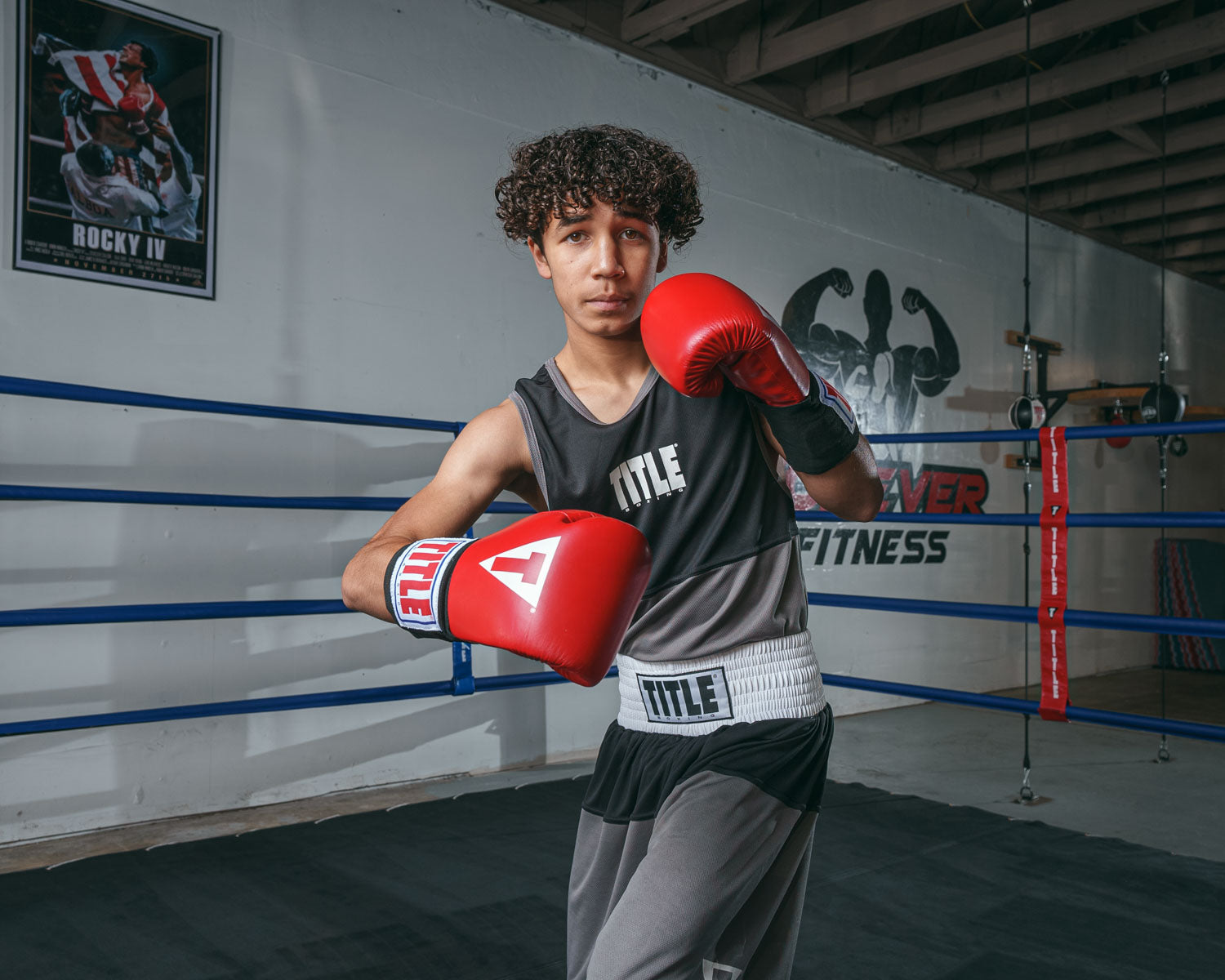 TITLE Boxing Latitude Amateur Boxing Set - Premium Training Gloves, Hand Wraps & Jump Rope for Home Gym, MMA, Kickboxing, and Fitness Workouts