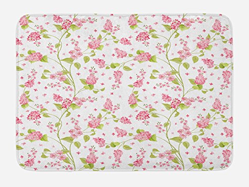 Pink White and Green