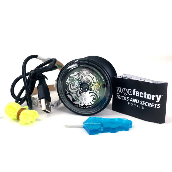 YoYoFactory Kui Professional Yo-Yo for Beginners & Advanced Players - Perfect for Tricks, Competitions & Stress Relief