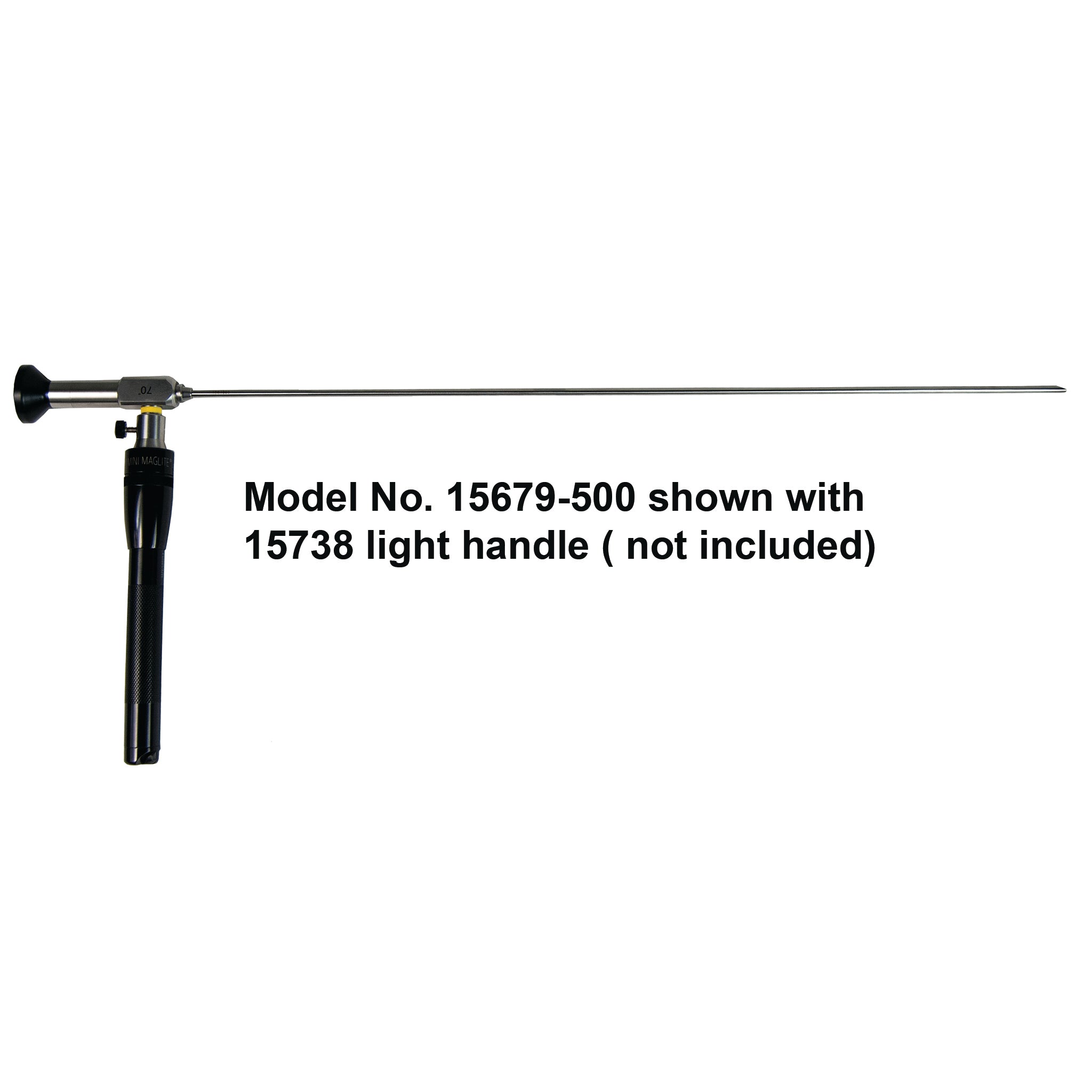 Sharp View™ HD Rigid Borescopes - 6mm Diameter Industrial Endoscope with LED Light for Automotive, HVAC & Plumbing Inspection (Perfect for Engine Diagnostics, Pipe Checks & Mechanical Maintenance)